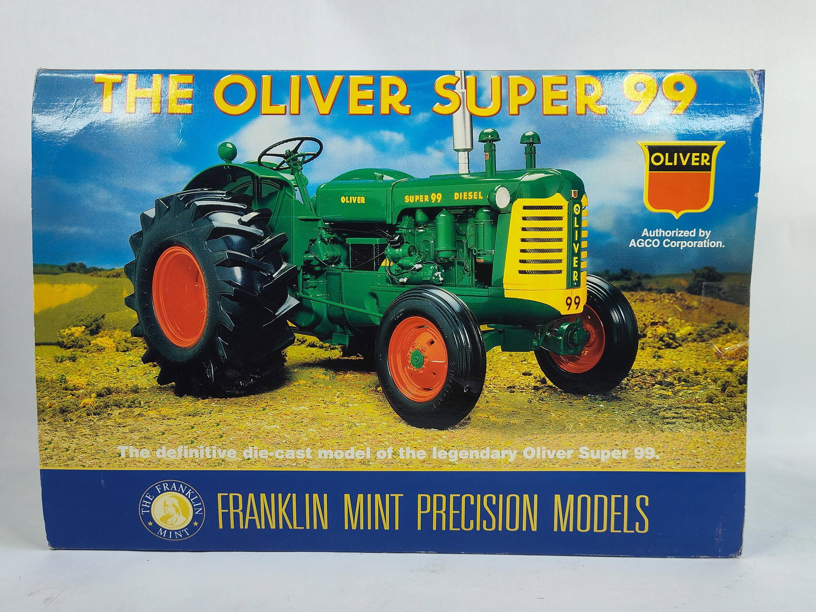 Franklin Mint Oliver Super 99 HD WF Precision Model Collectible Farm Tractor (1 of 5)