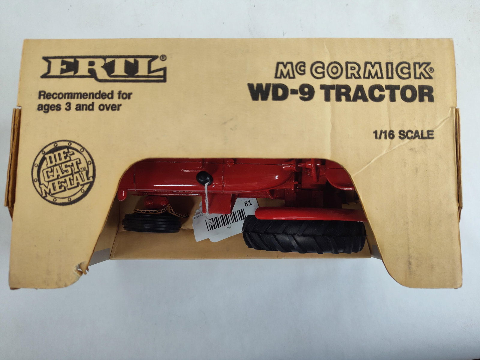 Ertl McCormick WD-9 WF Tractor - 4