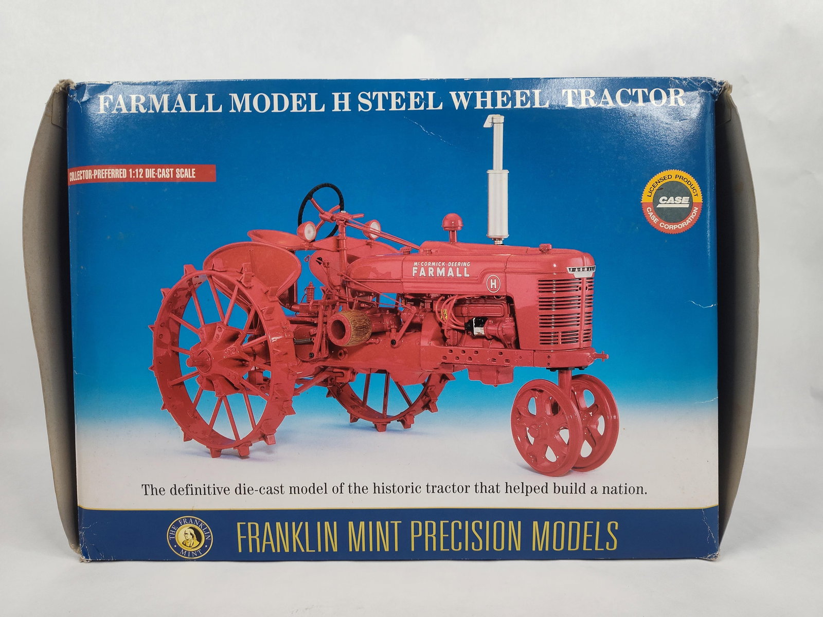 Franklin Mint Farmall Model H NF Steel Wheel Precision Model Collector Tractor (1 of 5)