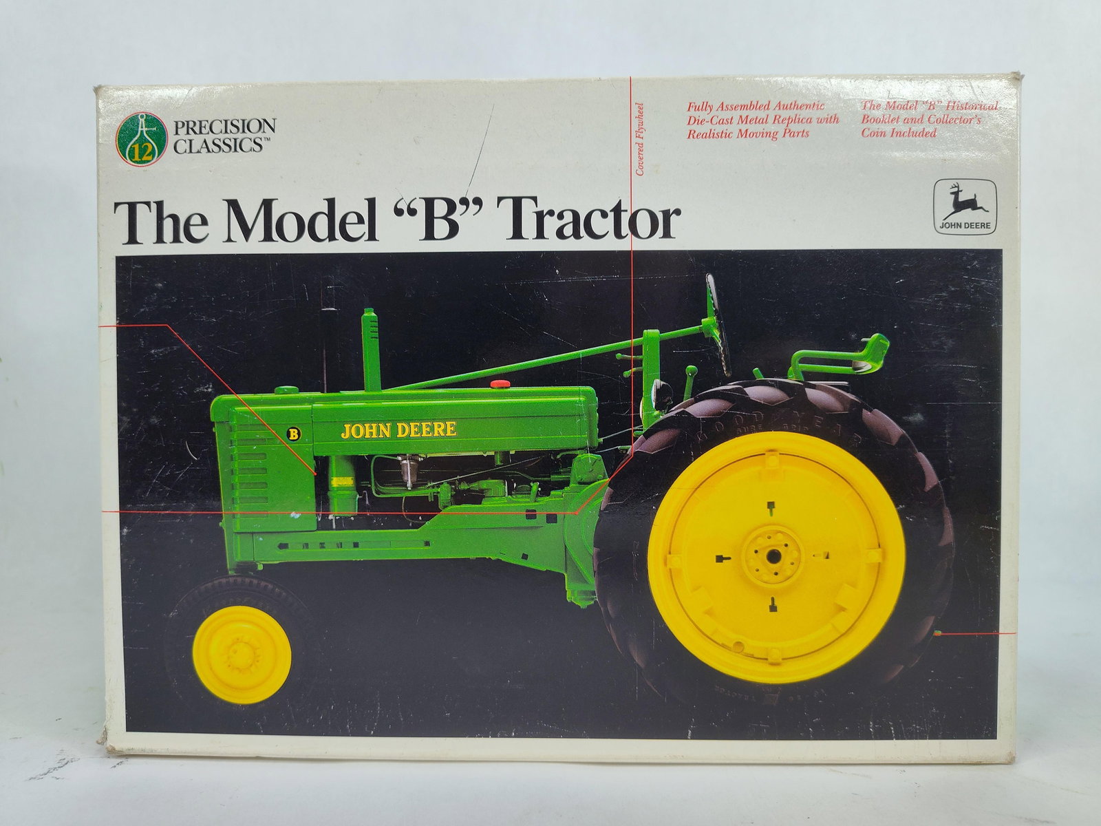 Ertl John Deere Model B NF HD Precision Classics No. 12 Collector Edition Tractor: NOS?1/16 scale?stock no. 5107