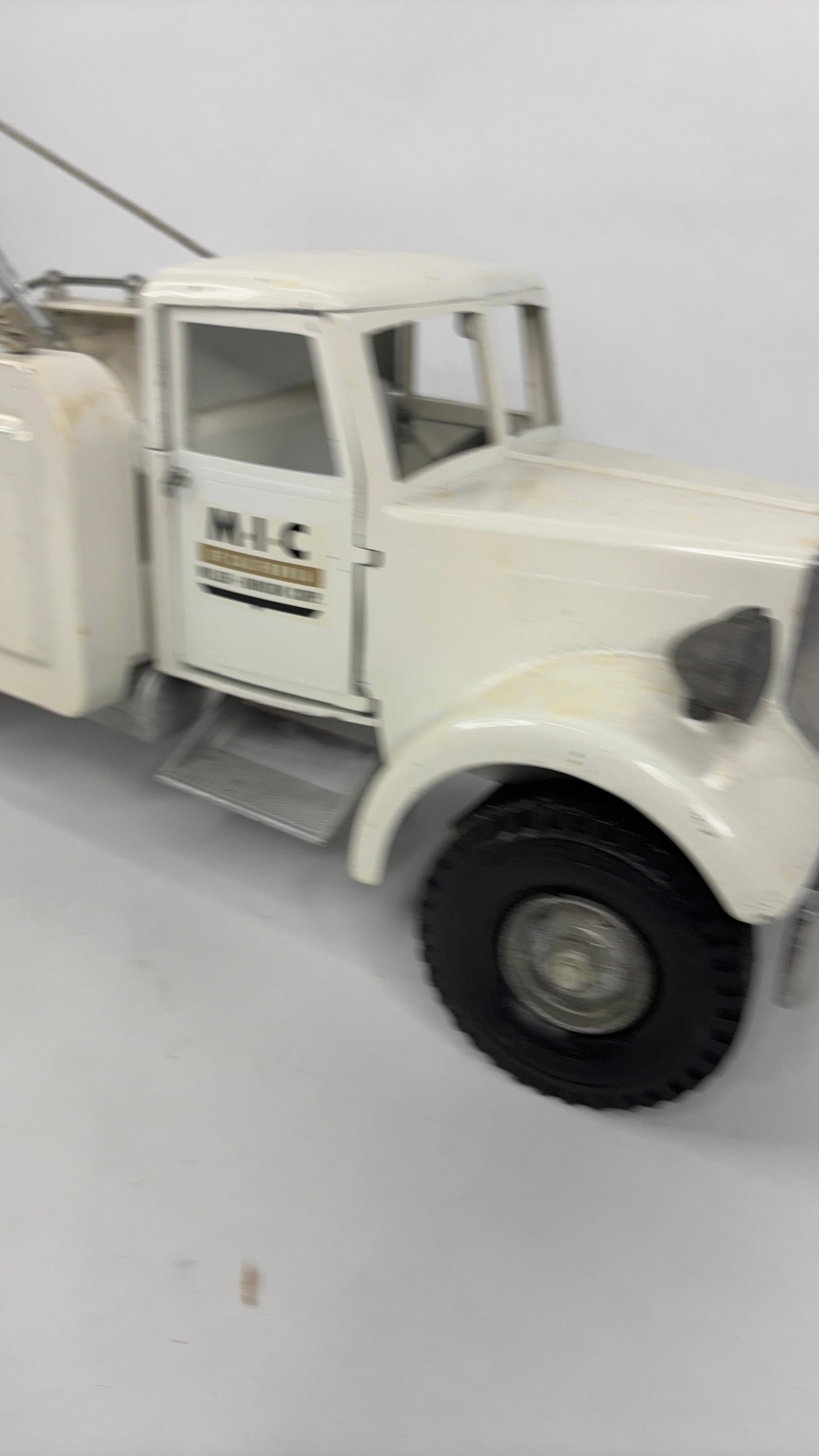 Smitty Toys Pressed Steel Smith Miller MIC Official Tow Truck Wrecker - 7