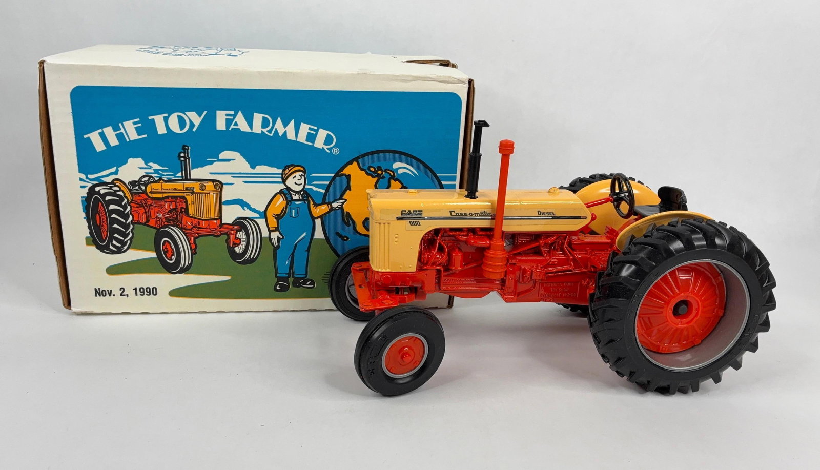 Ertl Case 800 WF Commemorative 13th Nat. Farm Toy Show Tractor 1990 (1 of 10)