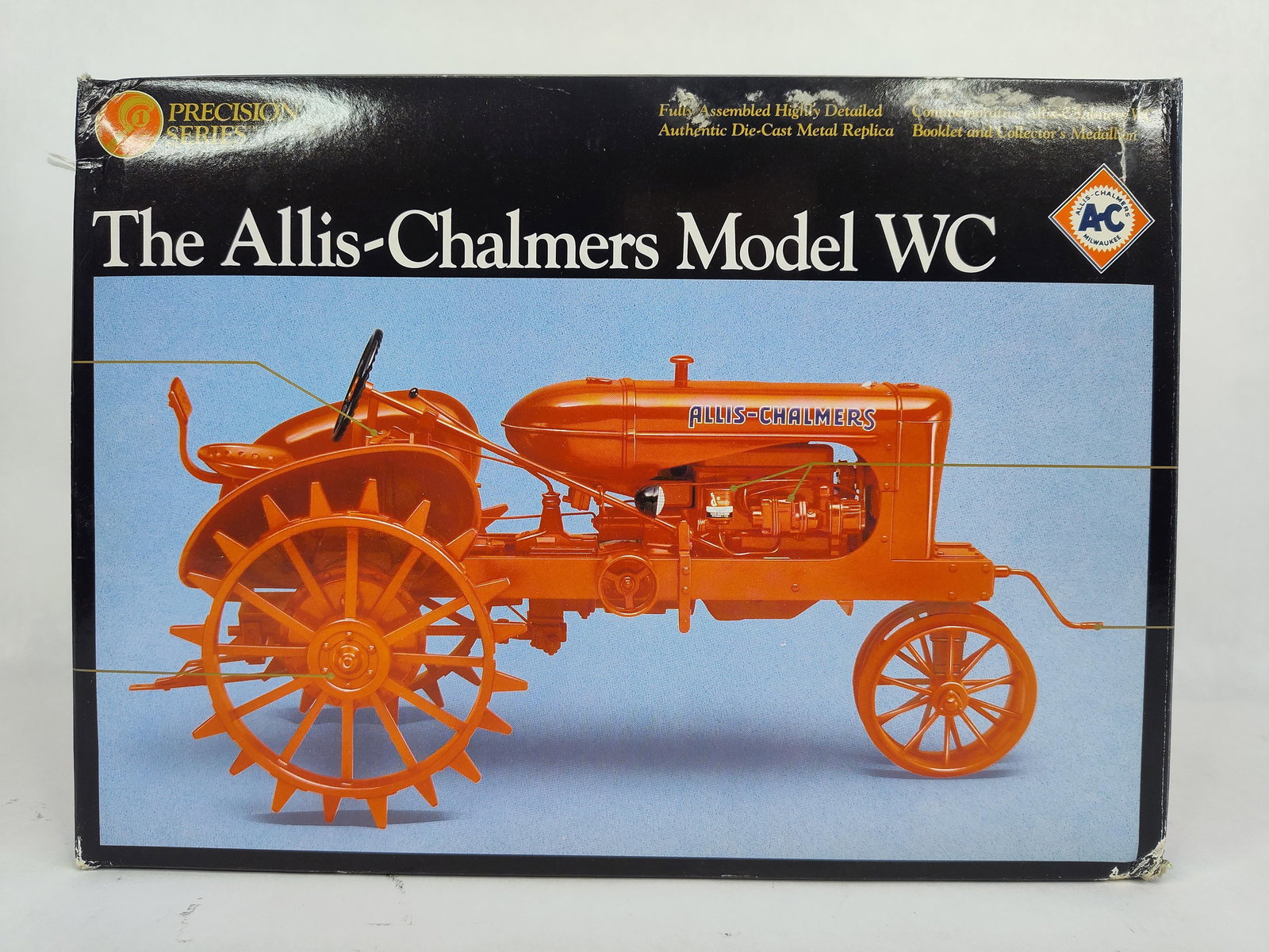 Ertl Allis Chalmers HD NF Model WC Steel Wheel Precision Series No. 1 Tractor (1 of 5)