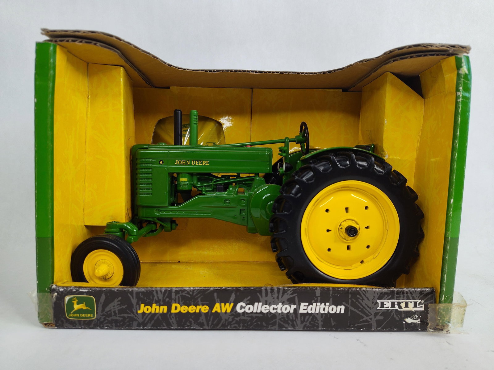 Ertl John Deere AW WF Tractor w/ Umbrella Collector Edition: NOS?1/16 scale?Stock no. 15070A