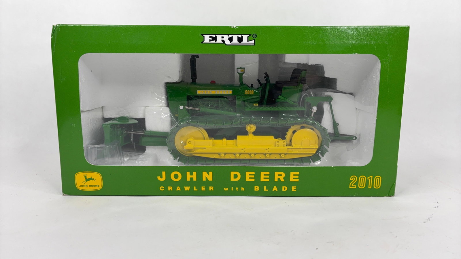 Ertl John Deere 2010 Industrial Crawler w/ Blade 2003 23rd Ann. Plow City Farm Toy Show Edition (1 of 7)