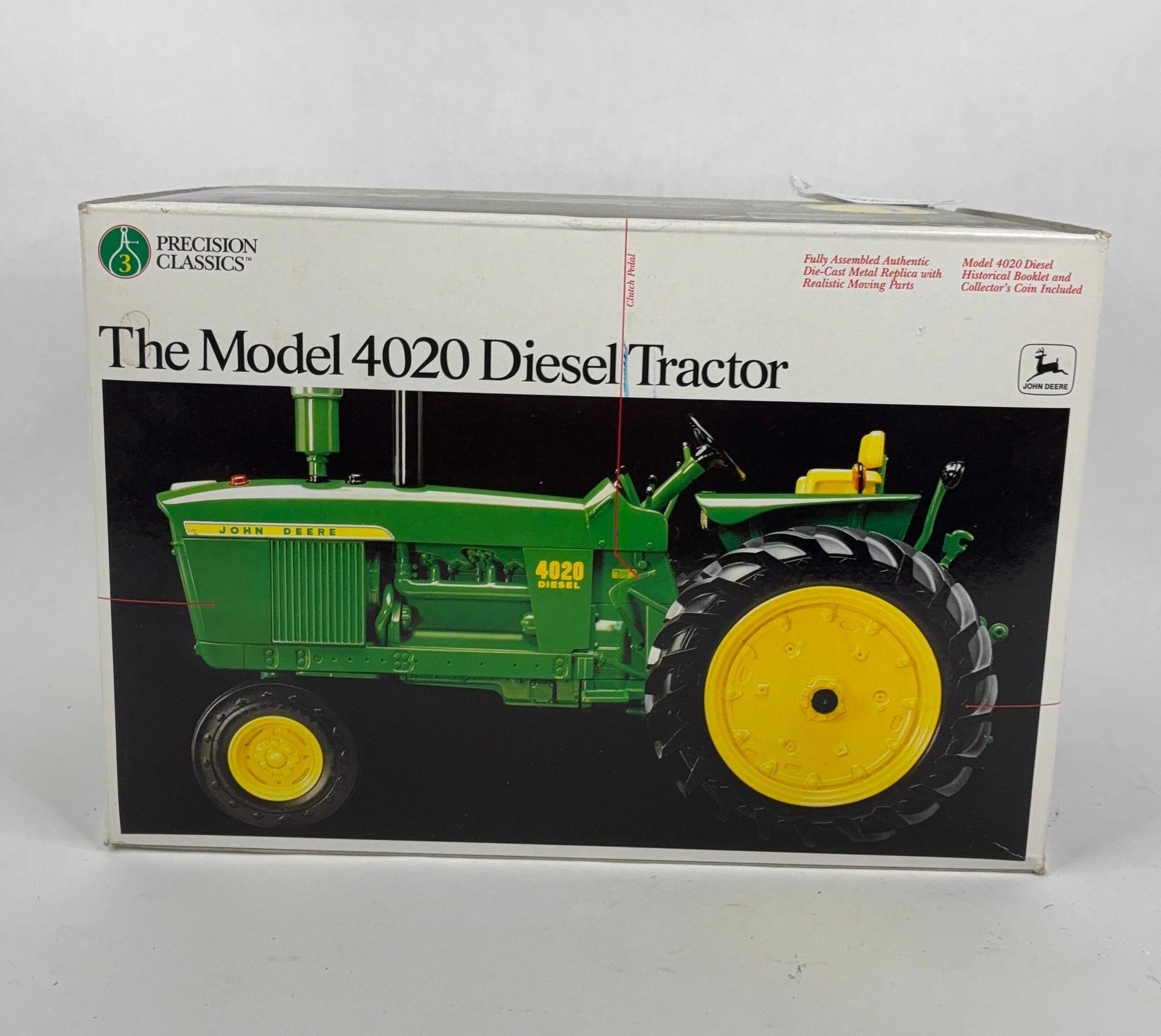 Ertl John Deere NF HD Model 4020 Diesel Precision Classics No. 3 Tractor (1 of 5)