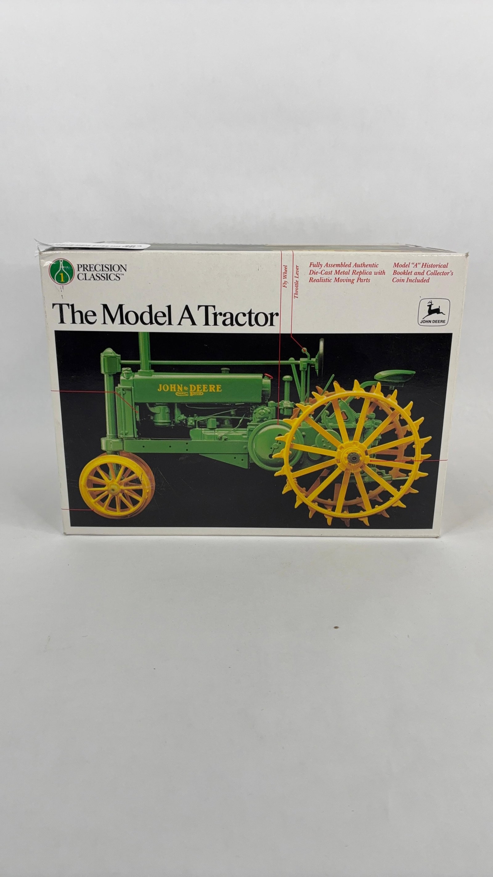 Ertl John Deere HD NF Model A Steel Wheel Precision Classics No. 1 Collector Edition Tractor (1 of 5)