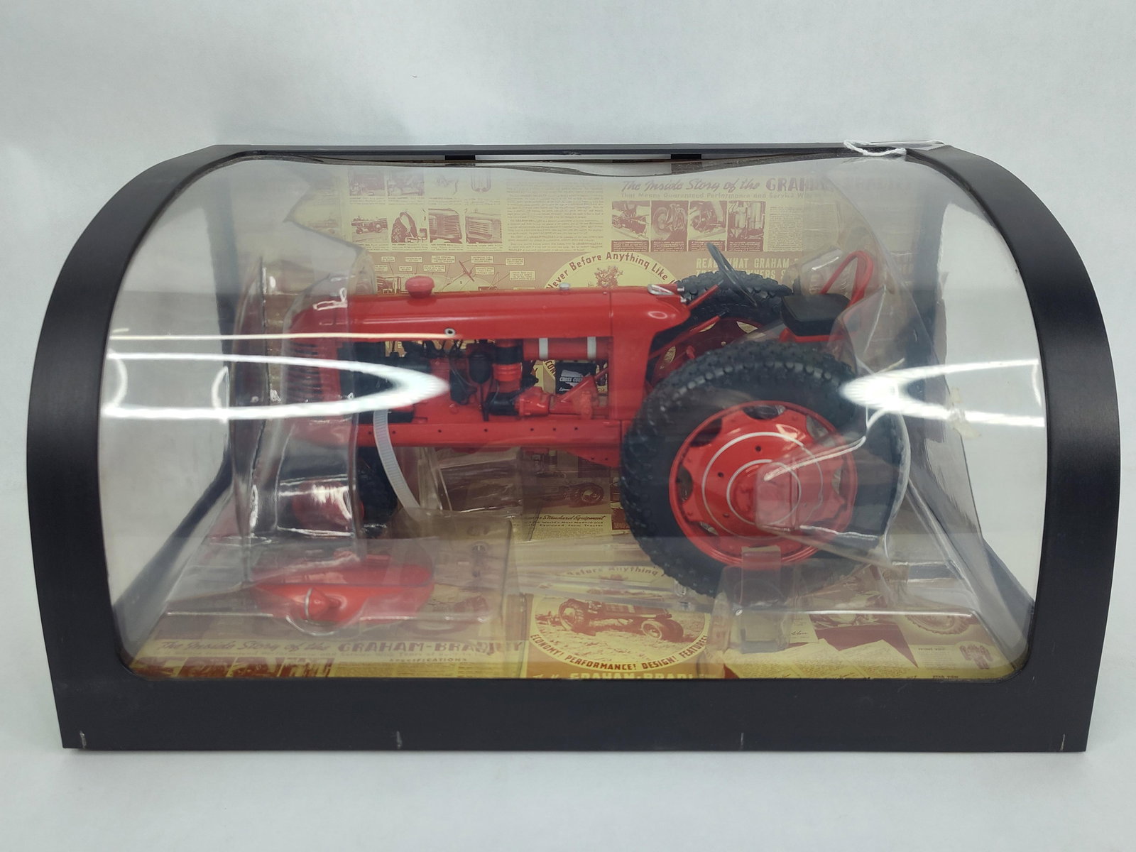 The Graham Bradley 1937 NF HD Ertl Tractor in Display (1 of 5)