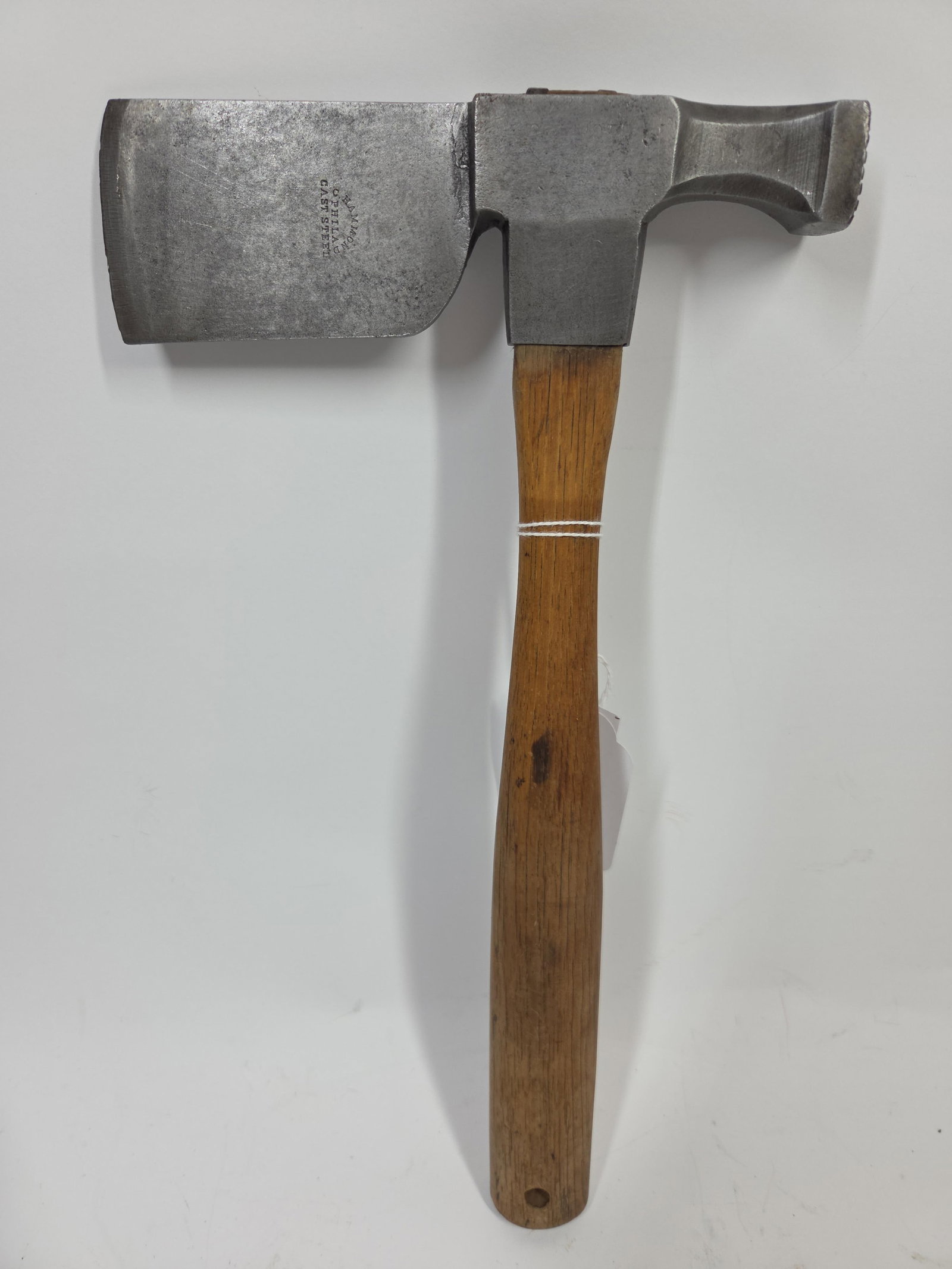 C. Hammond Roofing Hatchet: 6.5 inch Cast steel head with 10 inch wooden handle