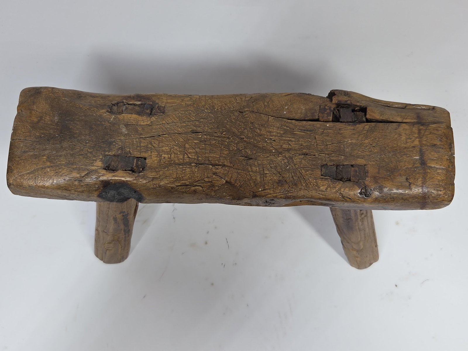 Salesman Sample Mortise Bench - 2