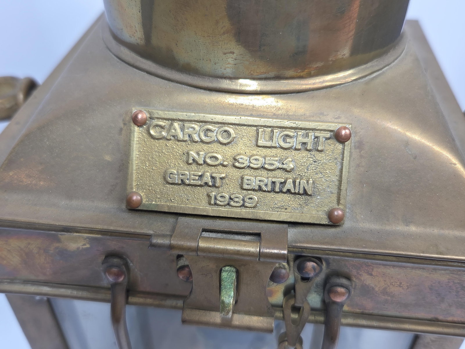 Nautical Brass Cargo Lantern - 2