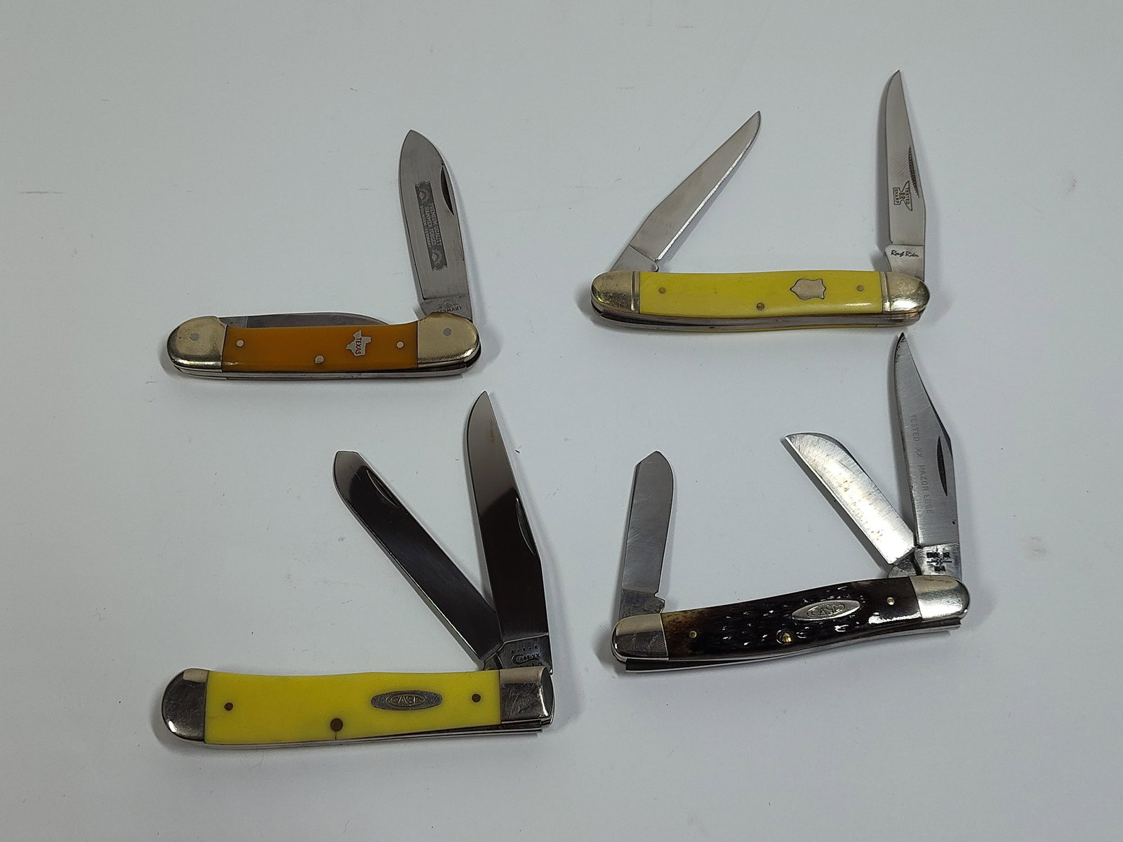 Solingen German, Imperial, Case XX Folding Blade Pocket Knife Lot (1 of 6)