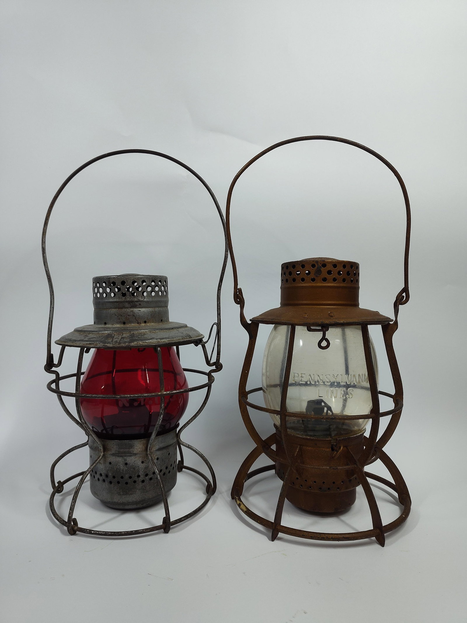 Pair of Railroad Lanterns (1 of 8)
