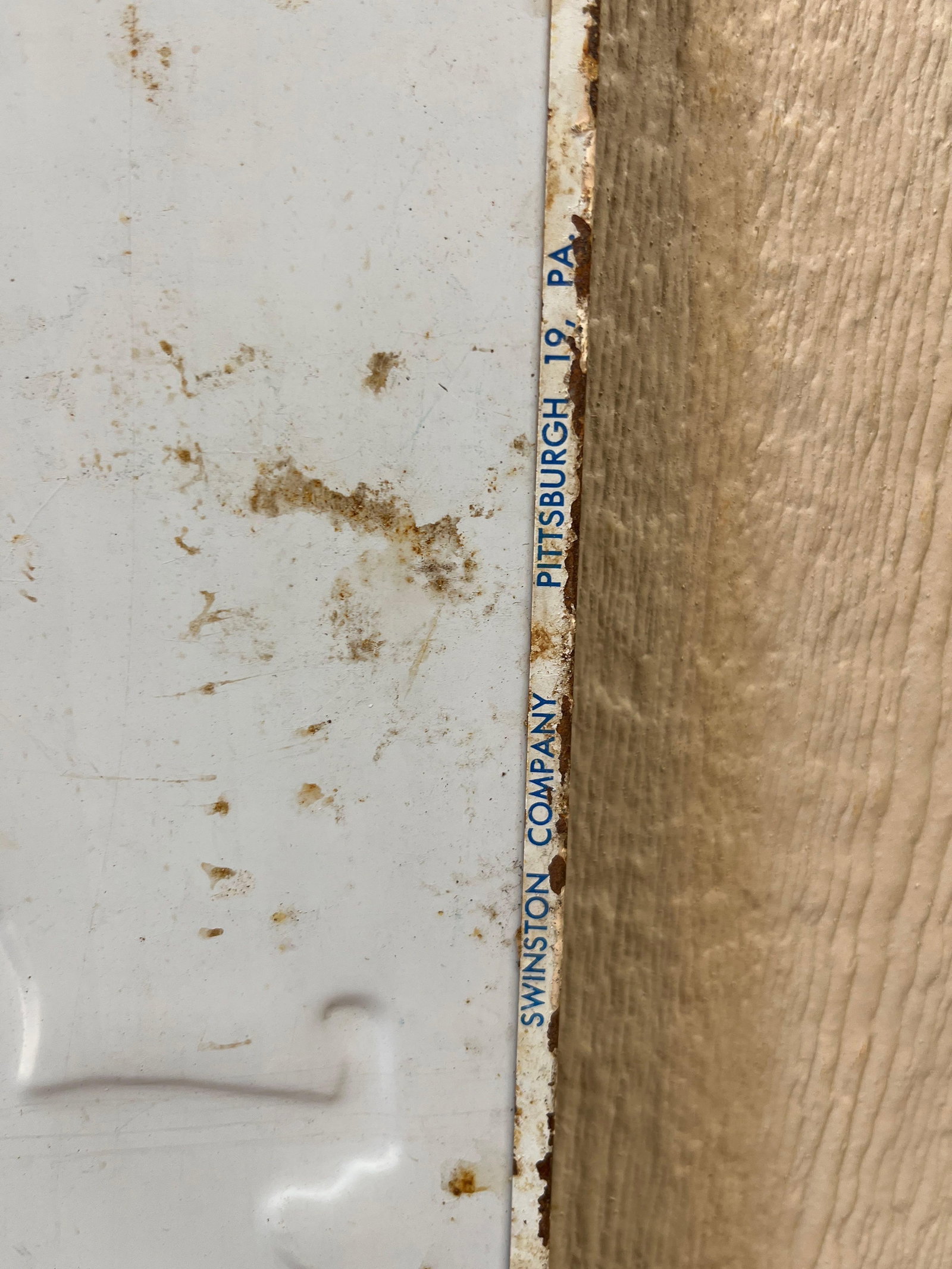 SST Embossed Braun's Bread Sign - 6