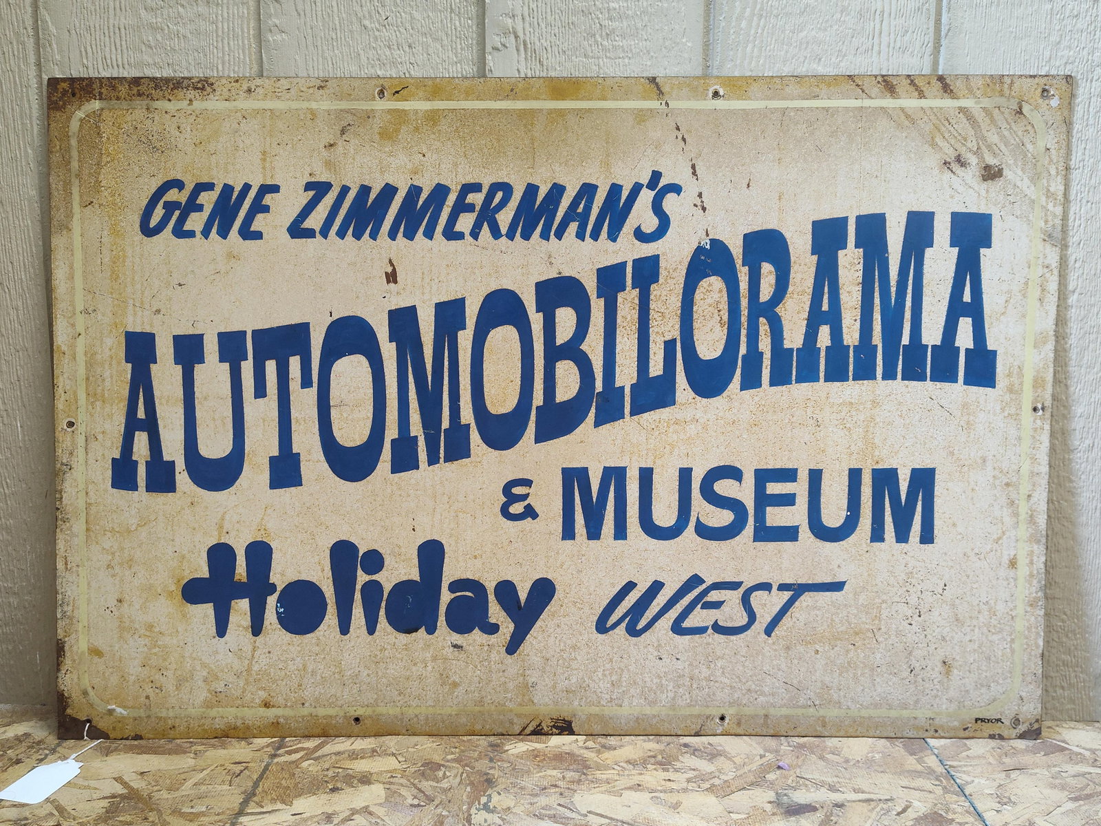Gene Zimmermans Automobile Museum Sign (1 of 5)