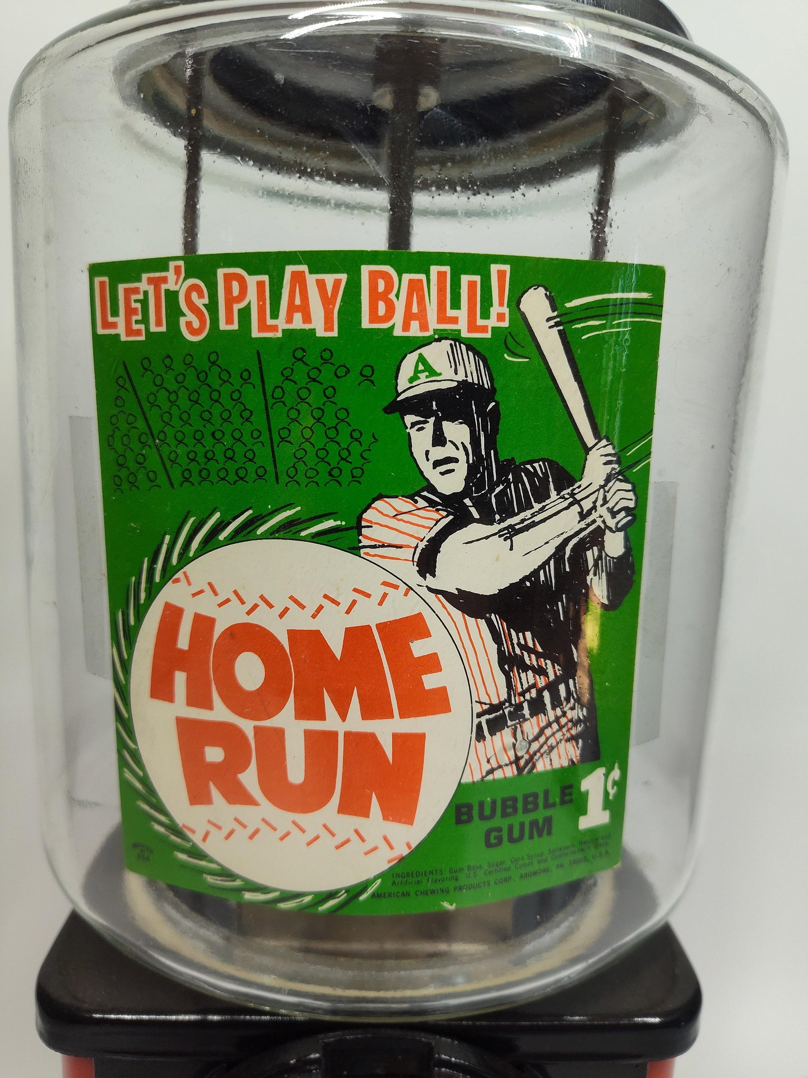 Homerun Bubblegum Candy Machine - 2