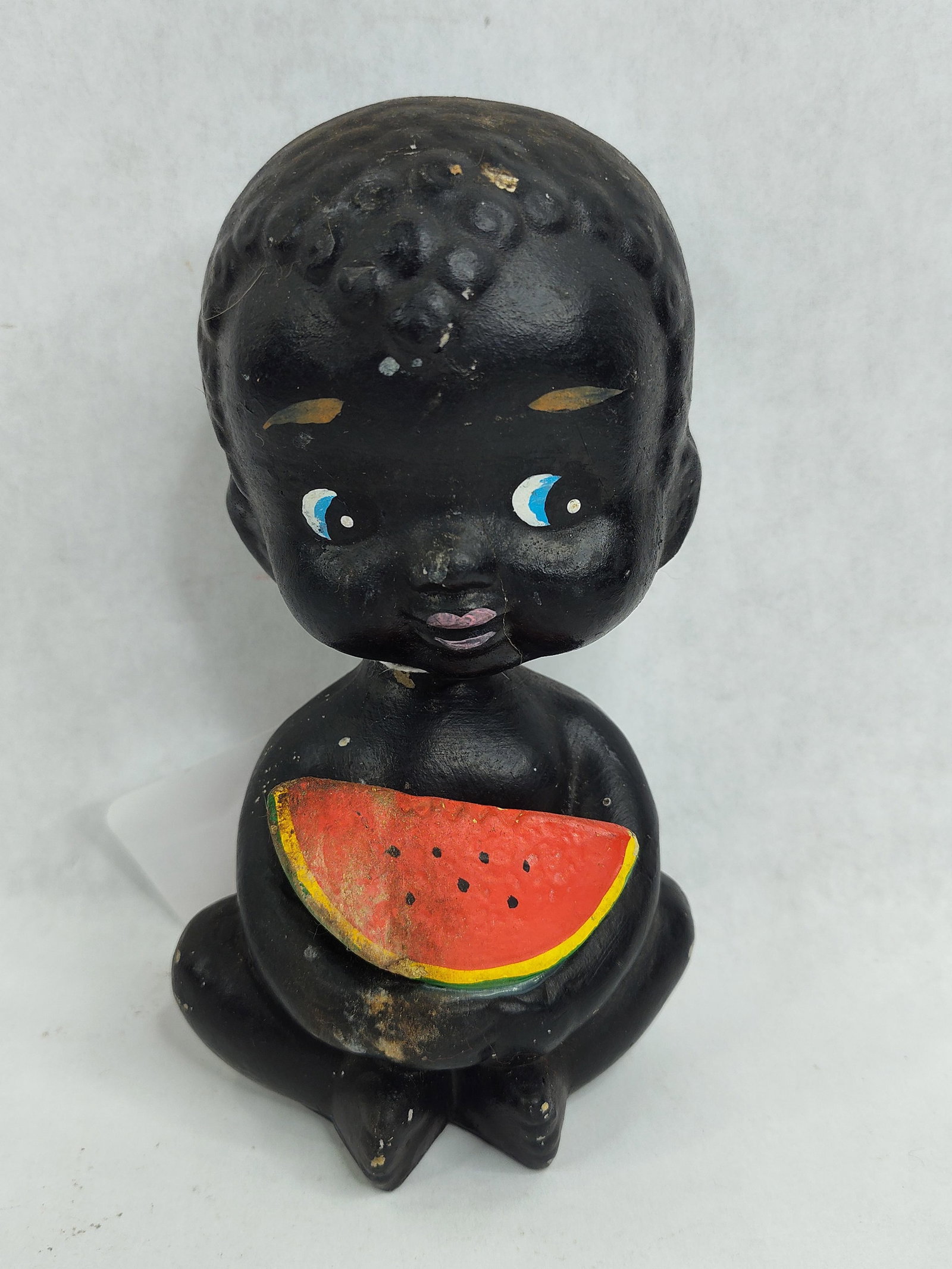 Original Little Black Sambo Bobble Head Coin Bank (1 of 5)