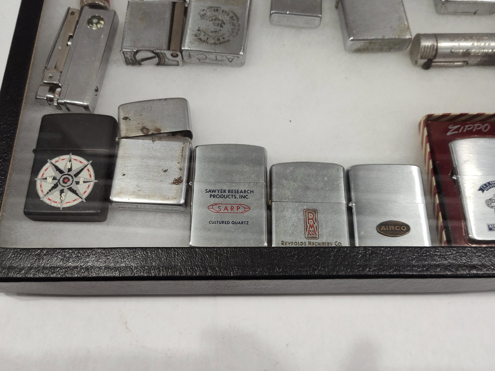 VTG Assorted Lot of Lighters Inc Early Advertising Collectible Lot Inc Zippo and MOre - 2