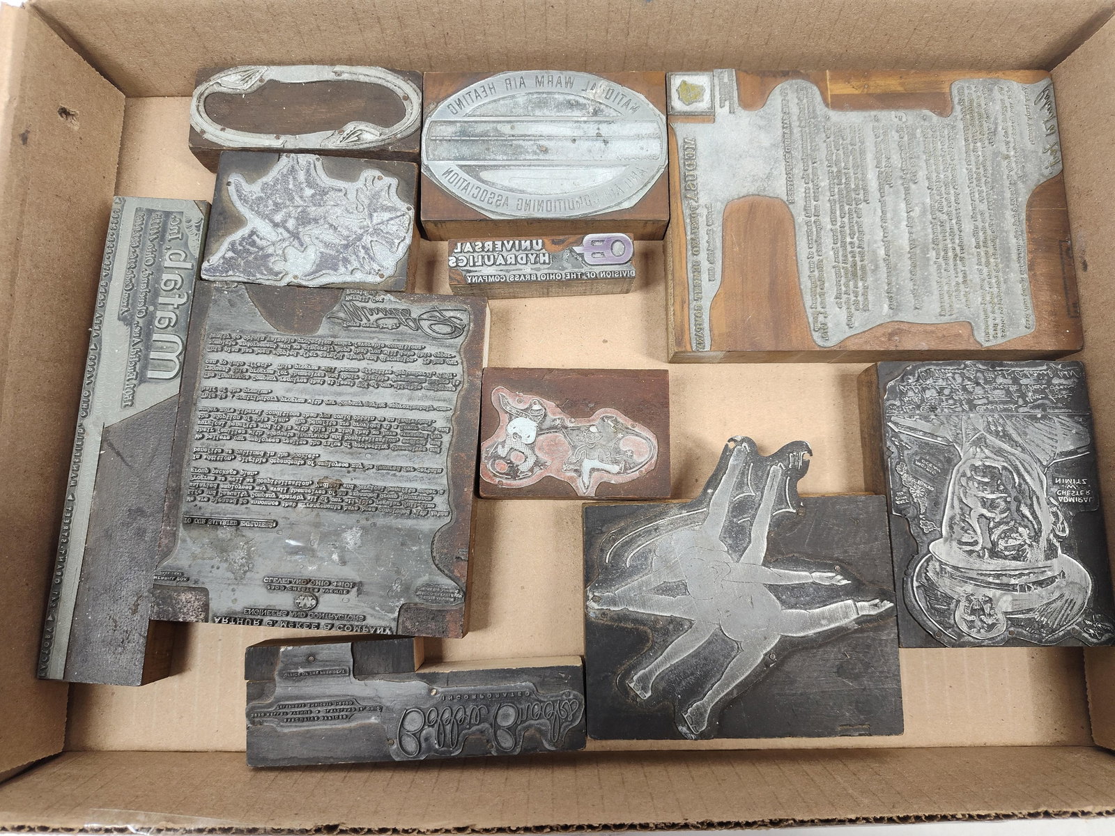 Printing Press Business Blocks Inc Universal Hydraulics and More (1 of 6)