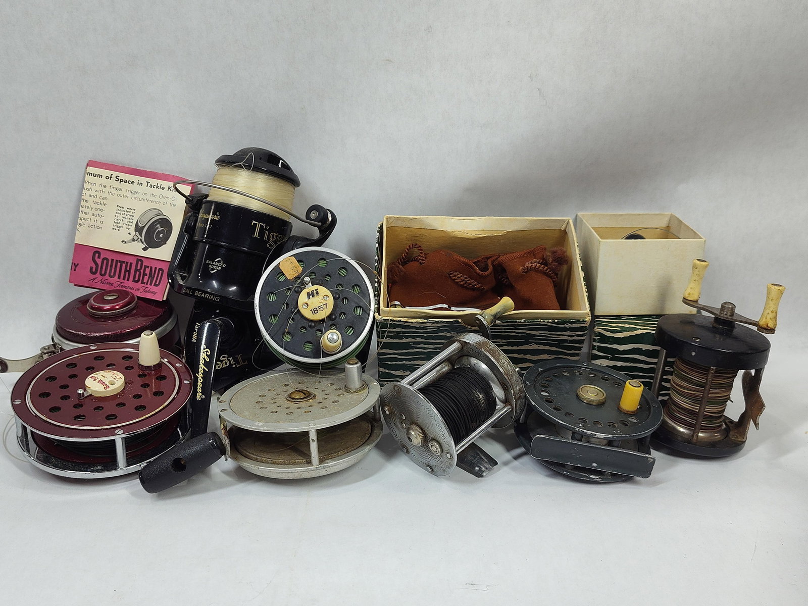 Vintage Reel Lot Inc Open Reels, Fly Reels and More (1 of 11)