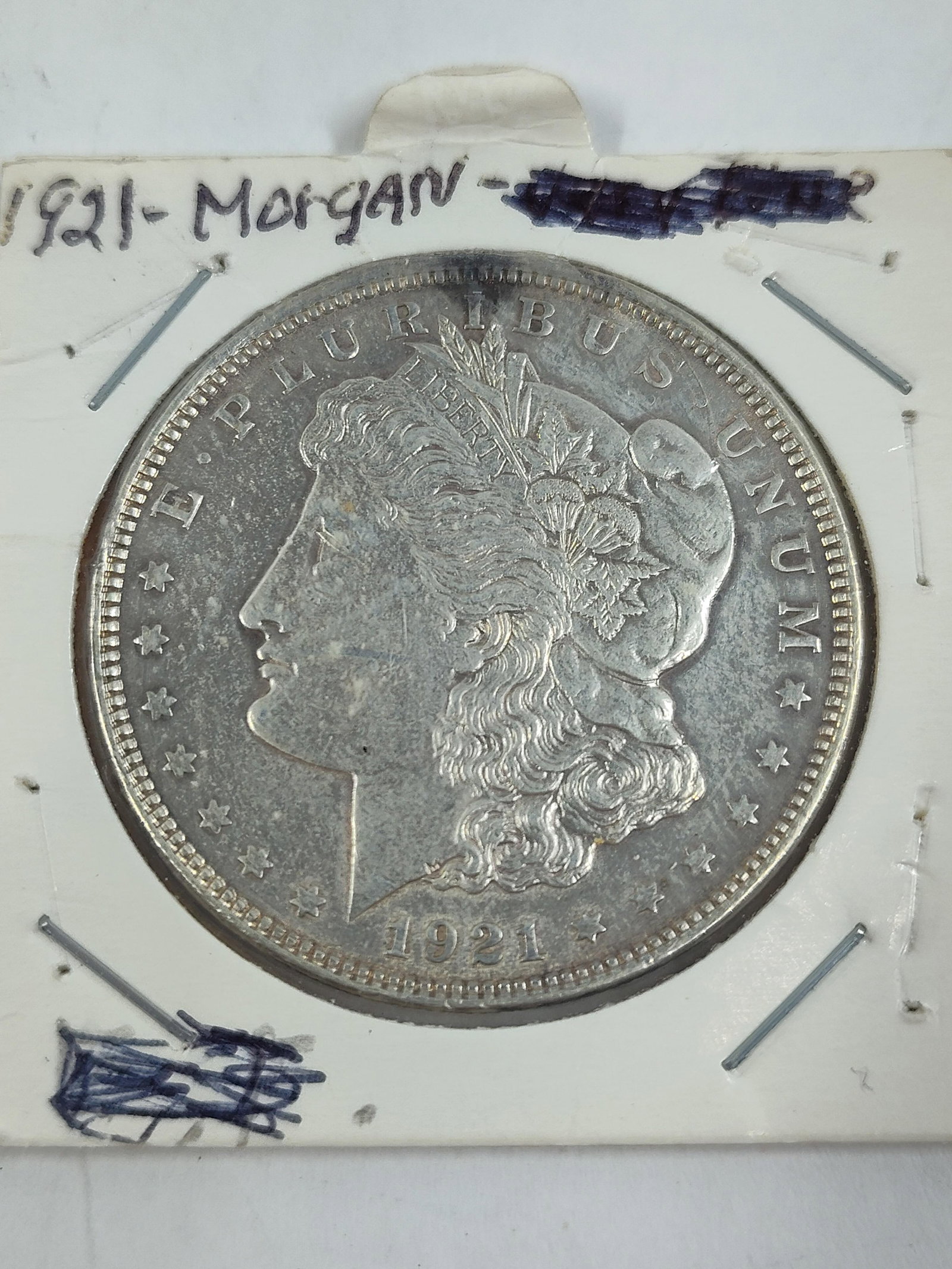 1921 Morgan Silver Dollar (1 of 2)