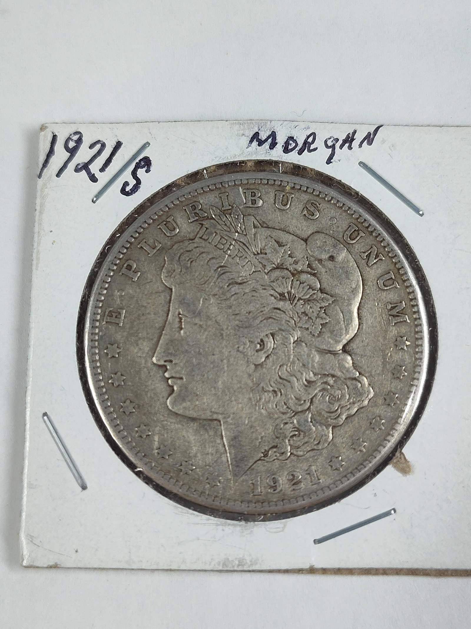 1921-S Morgan Silver Dollar (1 of 2)