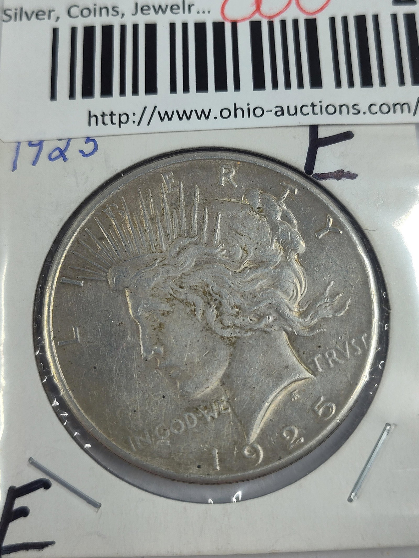 1925 Peace Silver Dollar (1 of 2)