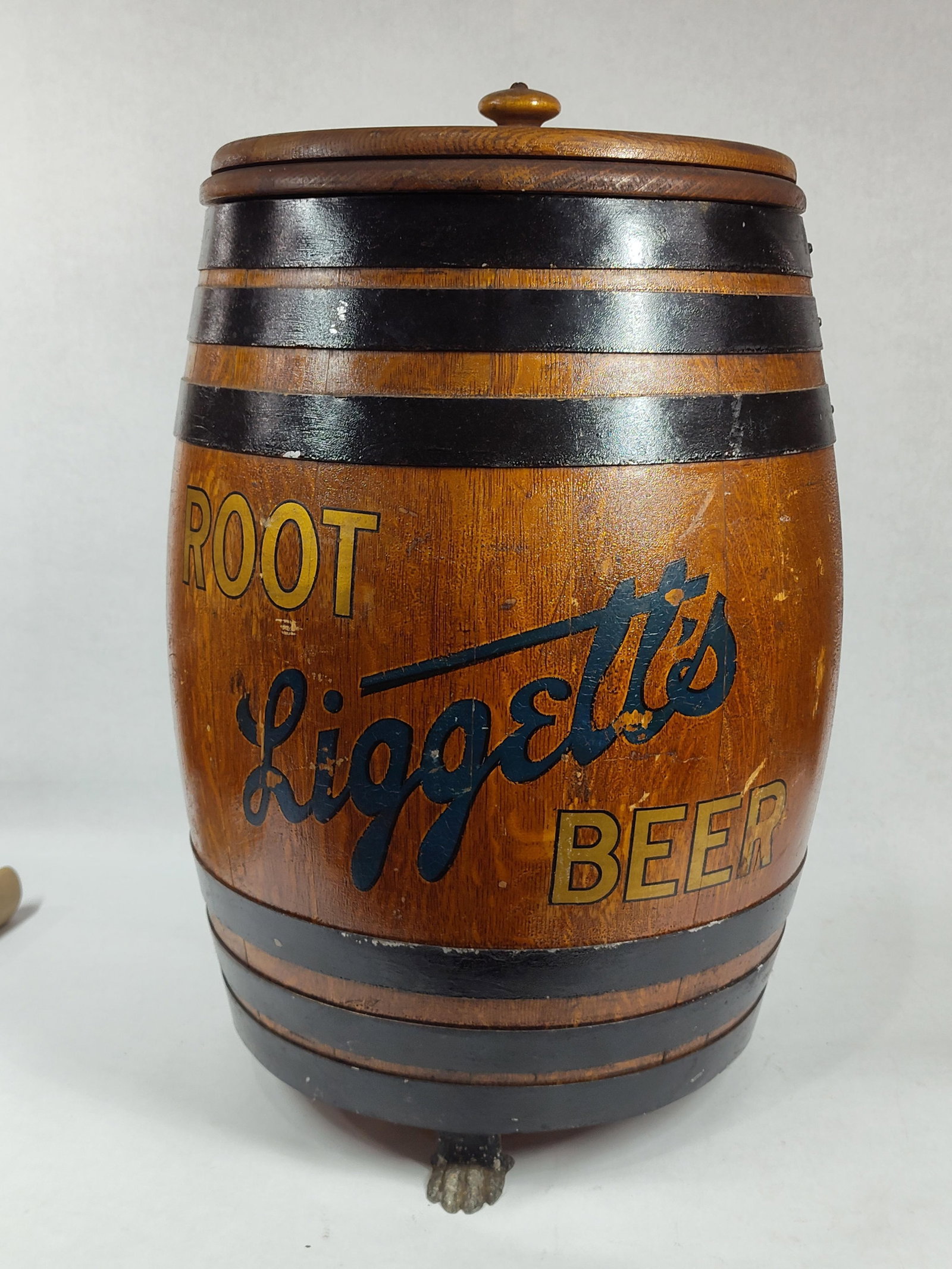 Liggett's Root Beer Barrel Dispenser - 9