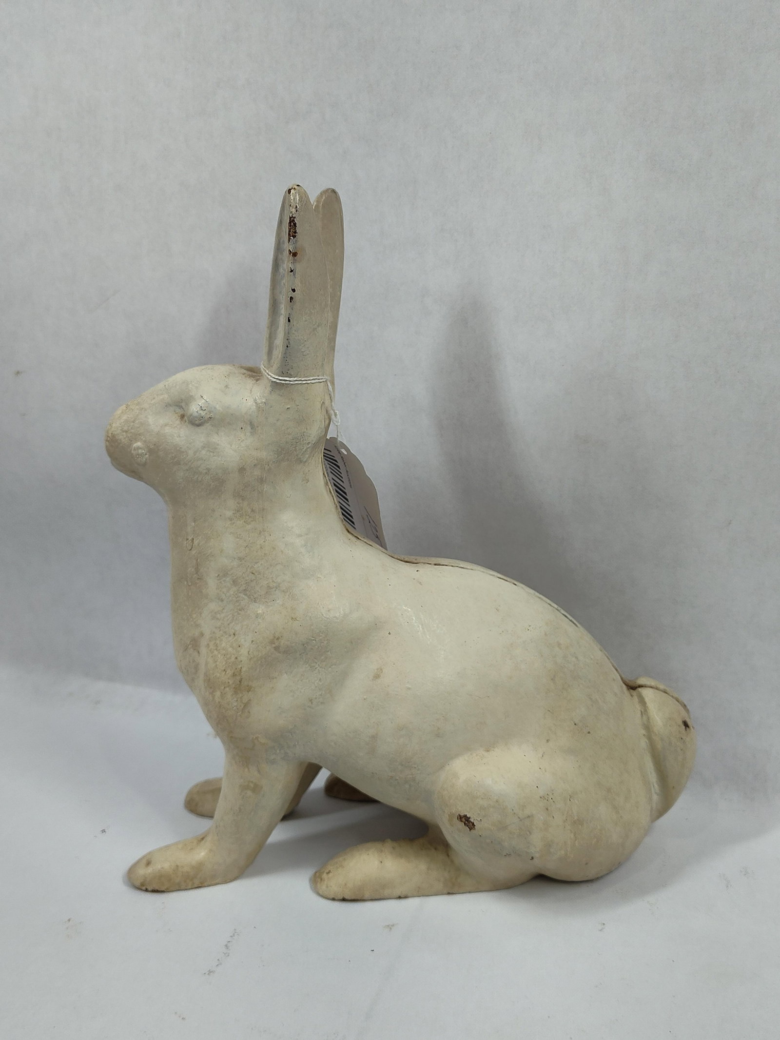 Painted Cast Iron Rabbit Doorstop (1 of 7)