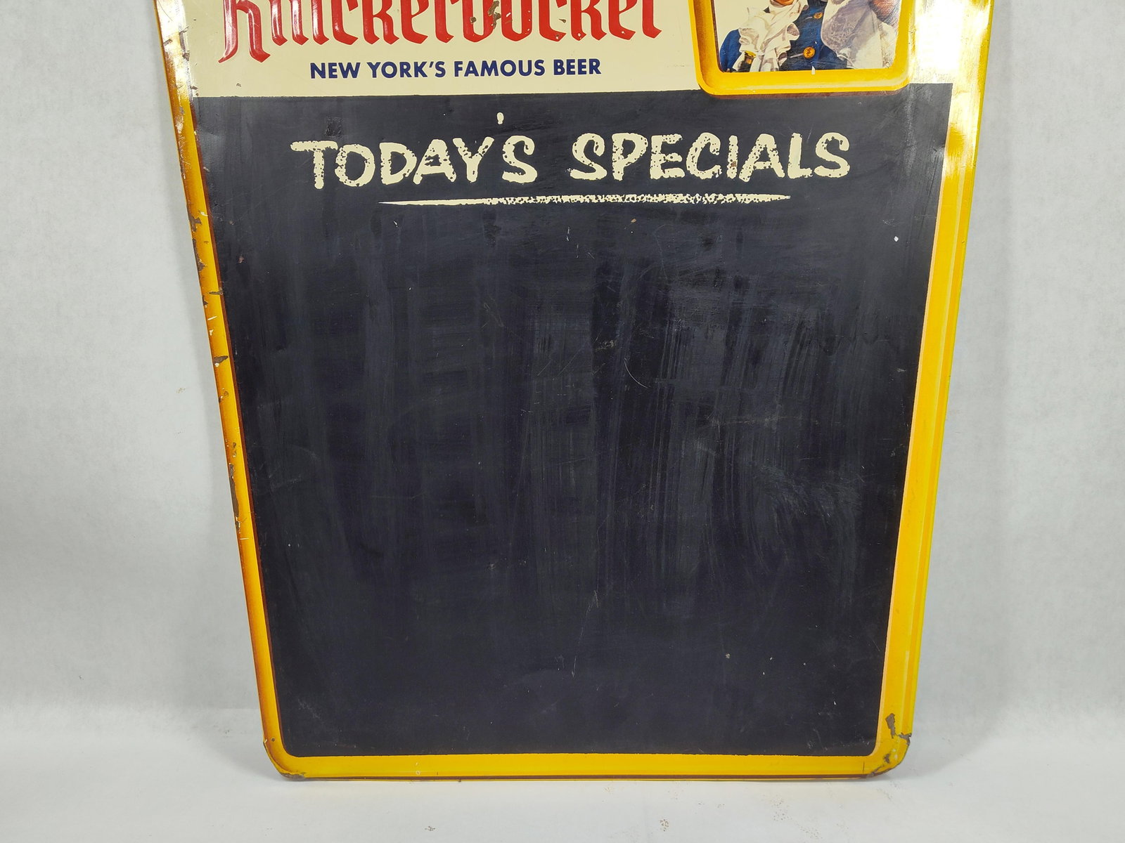 SST Knickerbocker Beer Menu sign - 4