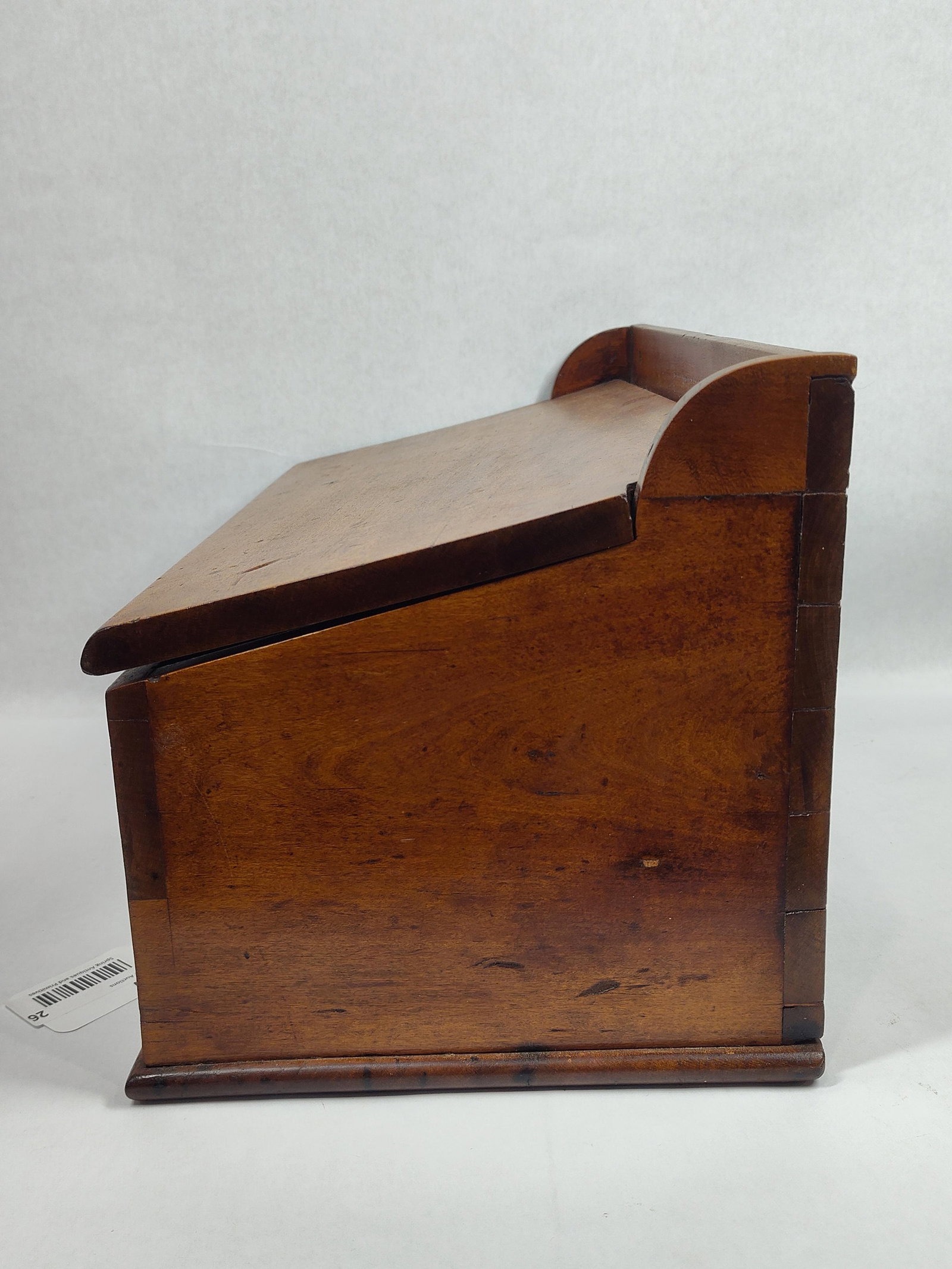 Early Dovetailed Slanted Document Wall Box - 4