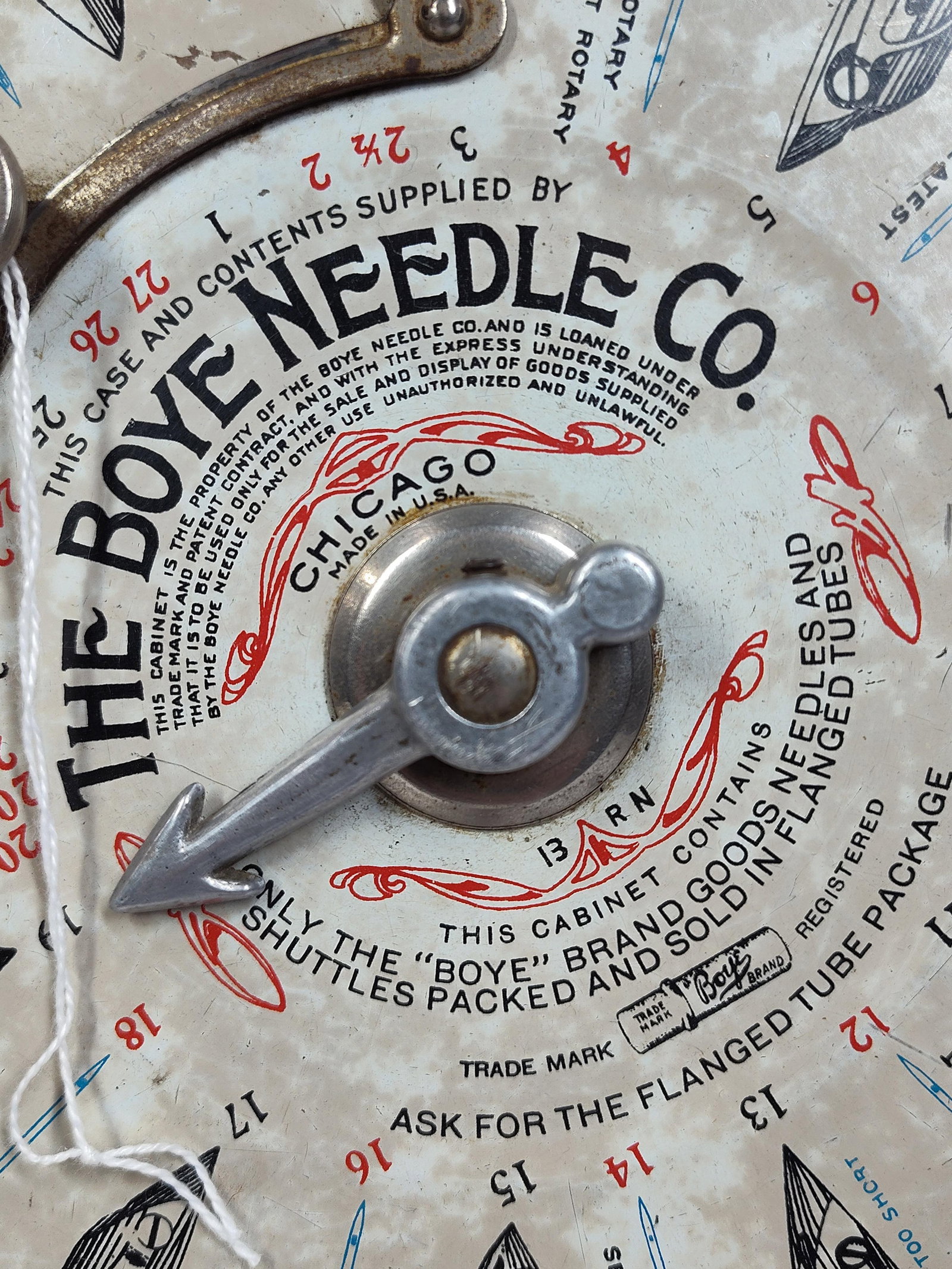 Boye Rotating Needle Cabinet - 4