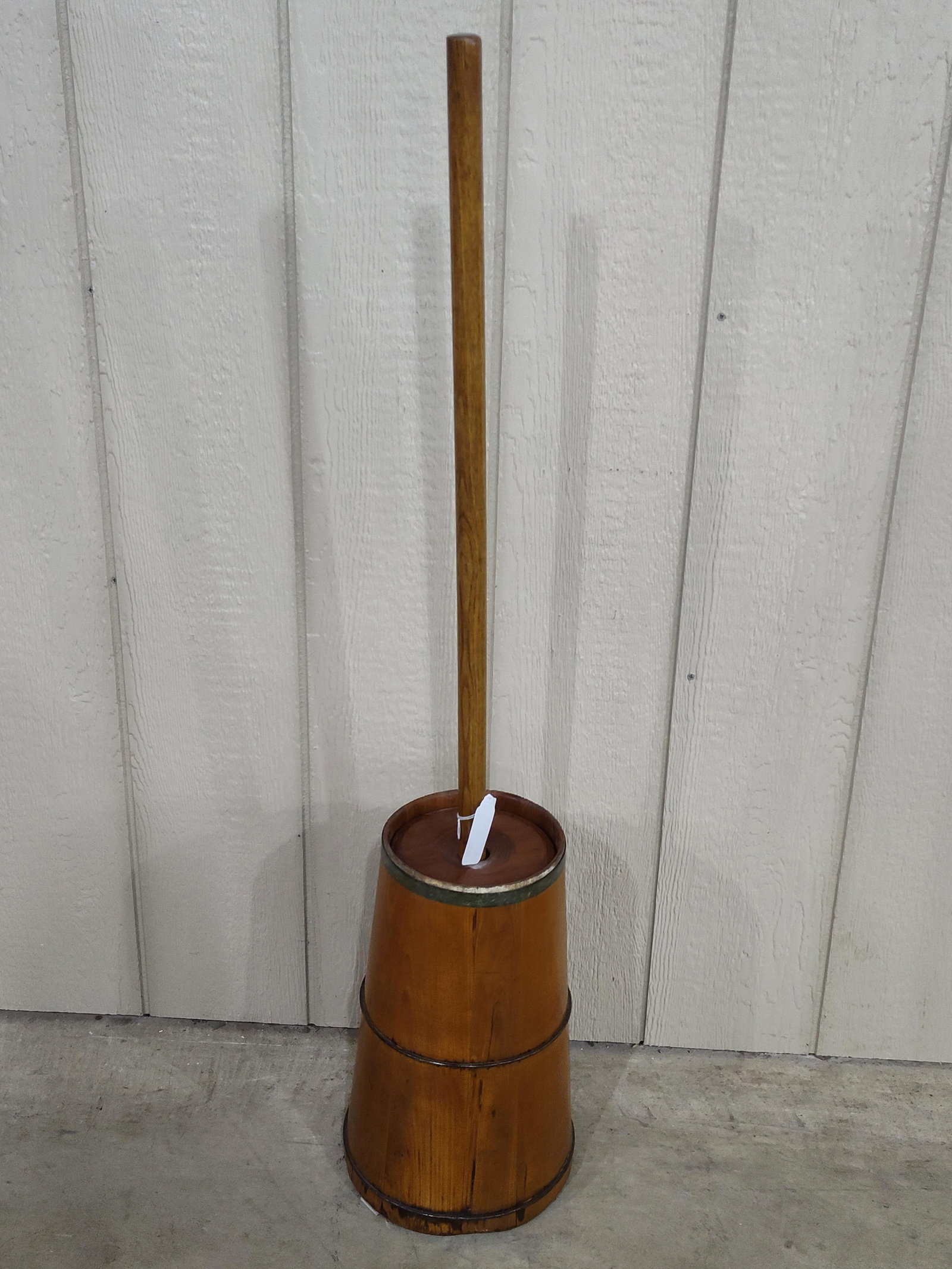 Primitive Dasher churn: 16in tall.