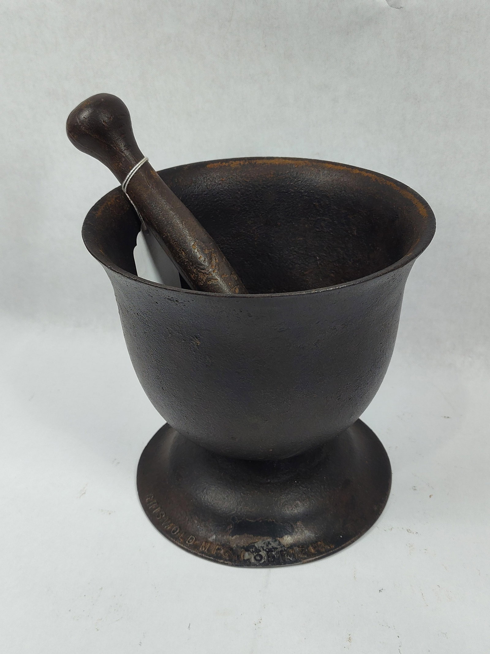 Rare Griswold Mortar & Pestle (Repaired) (1 of 9)