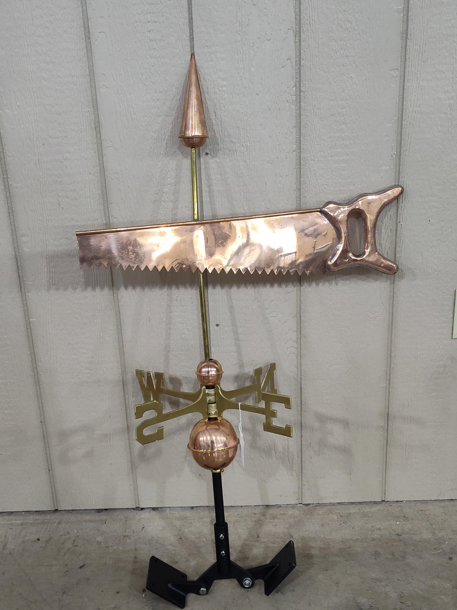 Contemporary Copper and Brass weathervane (1 of 4)