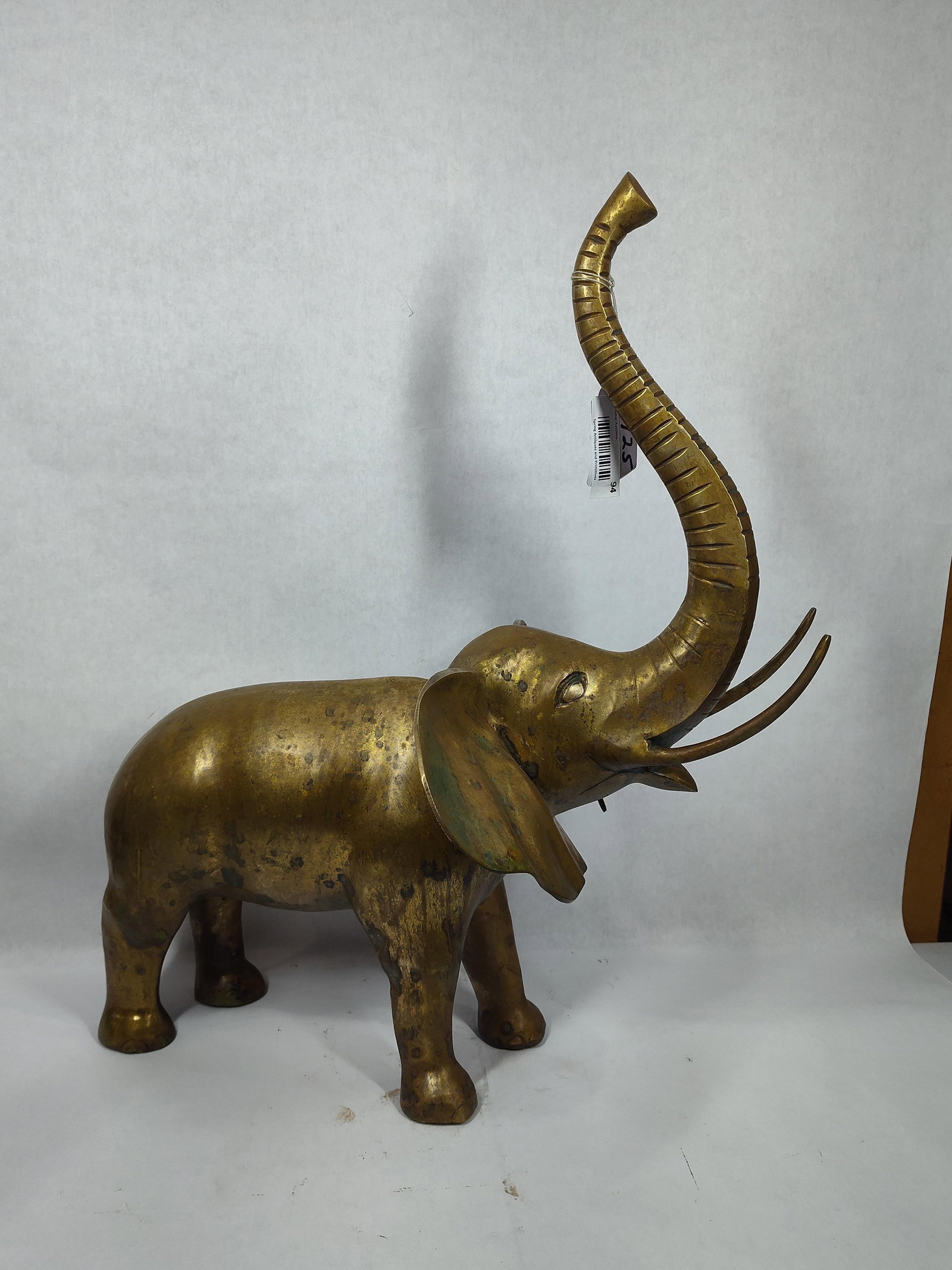 Brass Elephant Sculpture - 5
