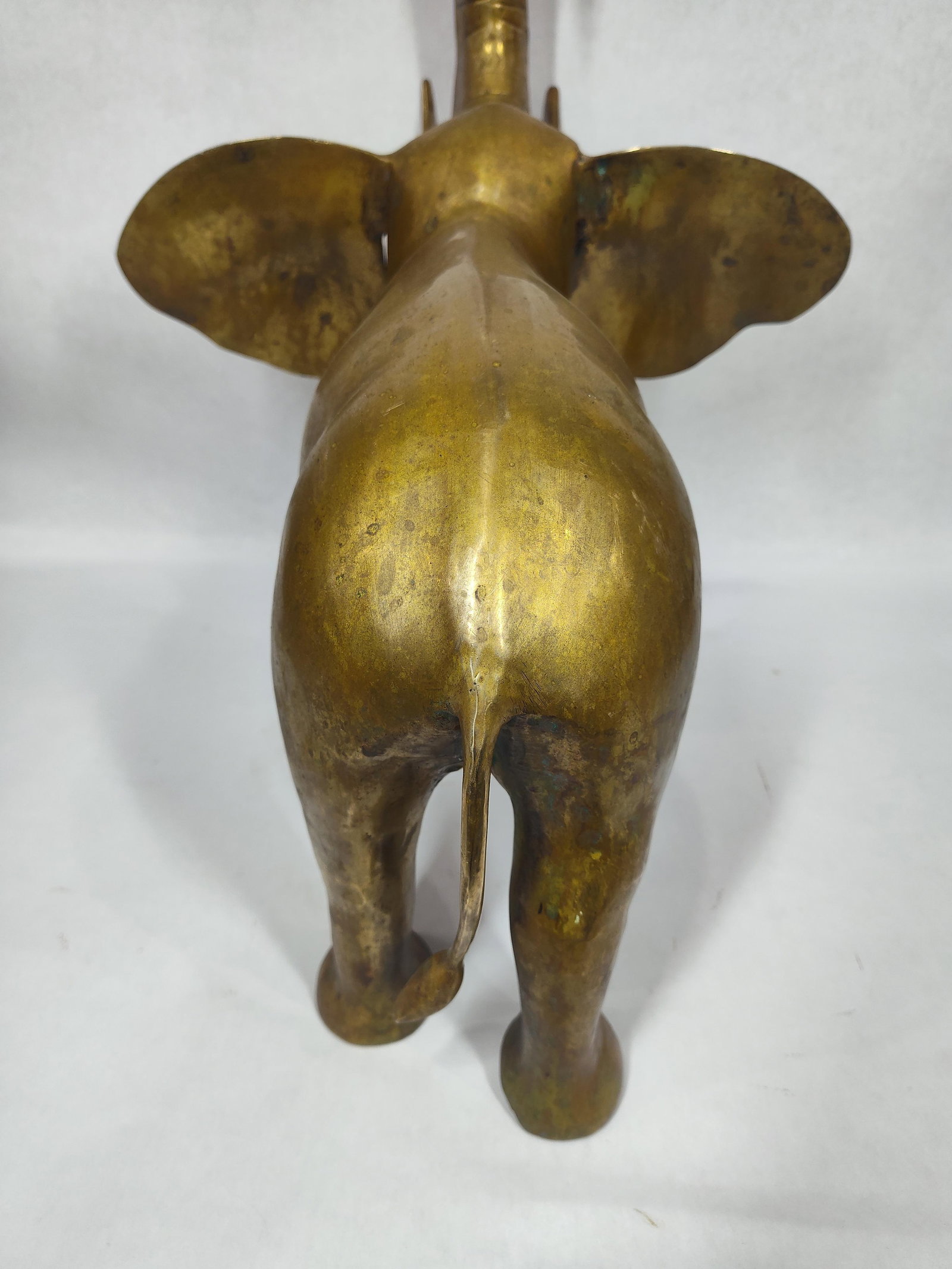 Brass Elephant Sculpture - 6