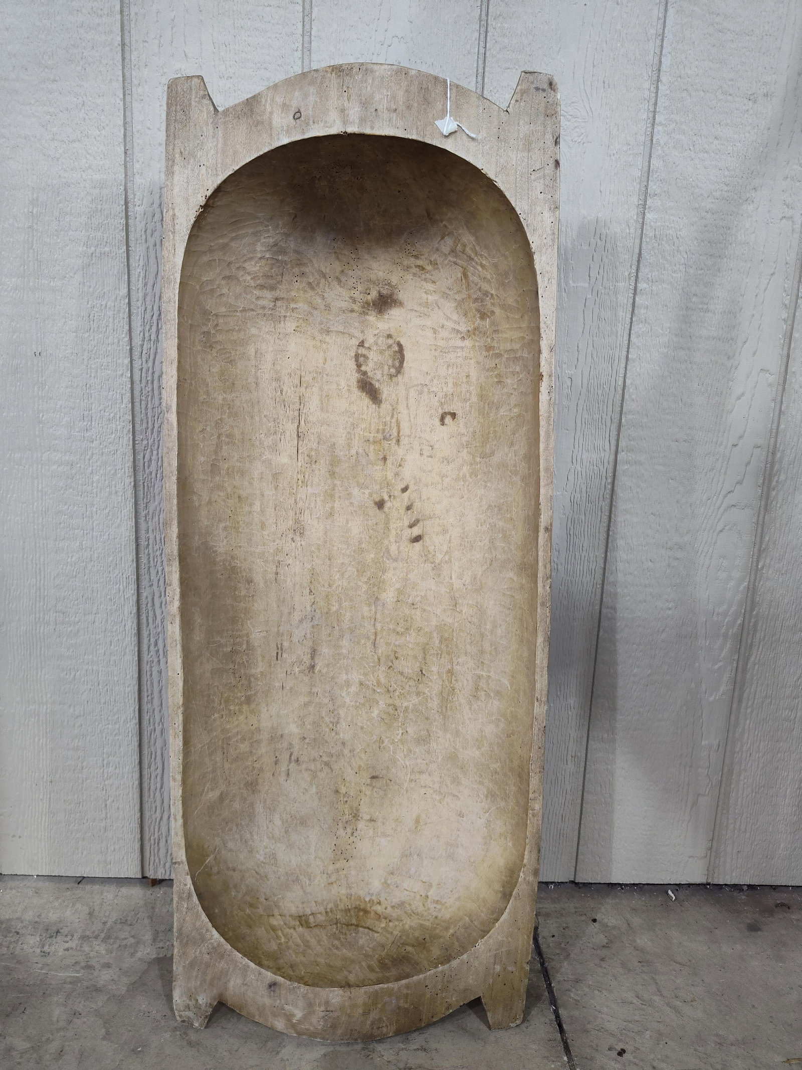 Primitive trencher: 16in wide 40in long.
