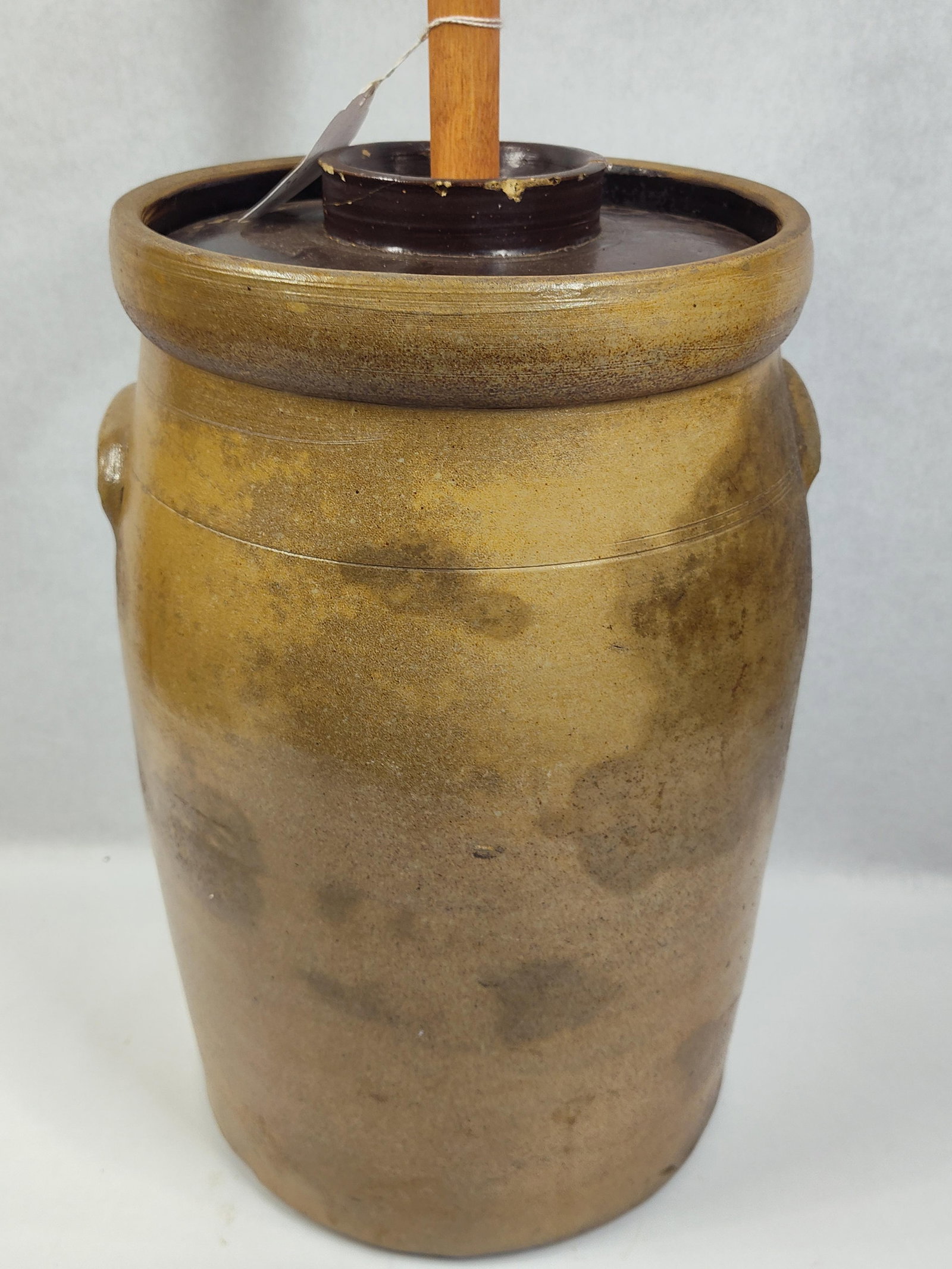Stoneware 6gal Dasher Churn - 2