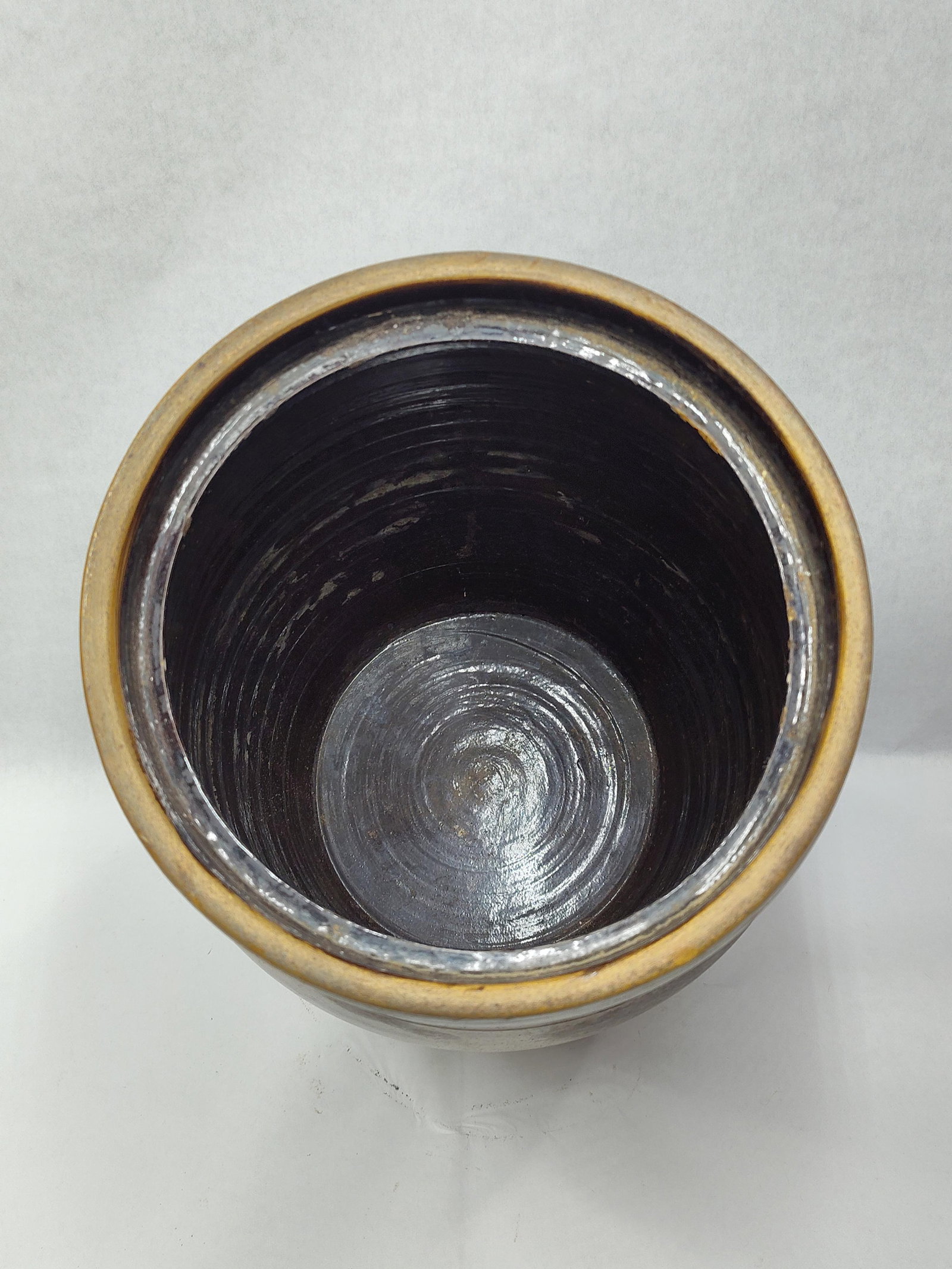 Stoneware 6gal Dasher Churn - 4