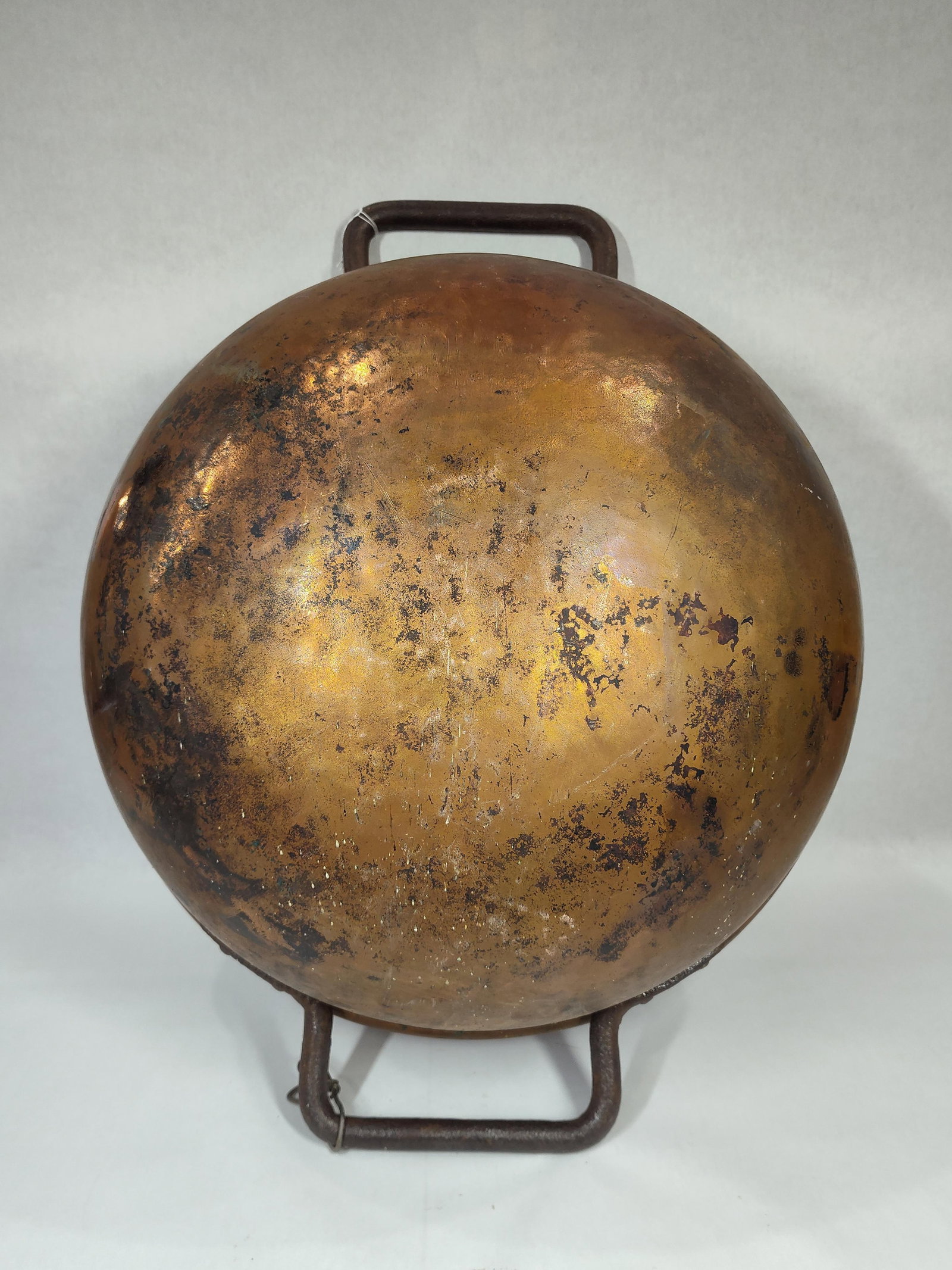 Nice Copper 2-Handled Candy Kettle - 5