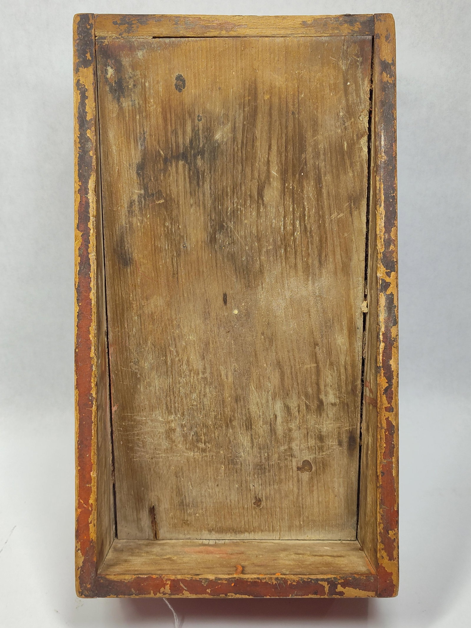 Primitive Painted Grain Mashing Box?? - 2
