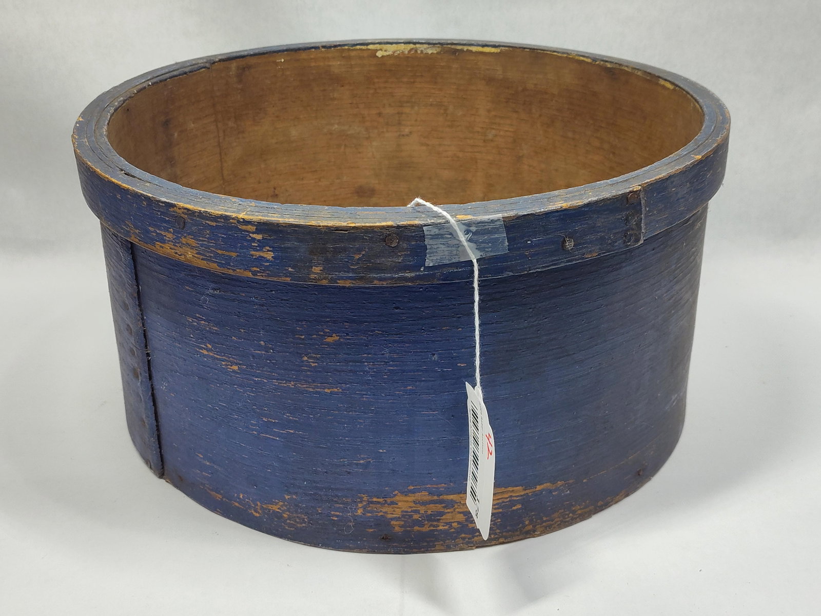 Nice Blue Painted Pantry Box (1 of 3)