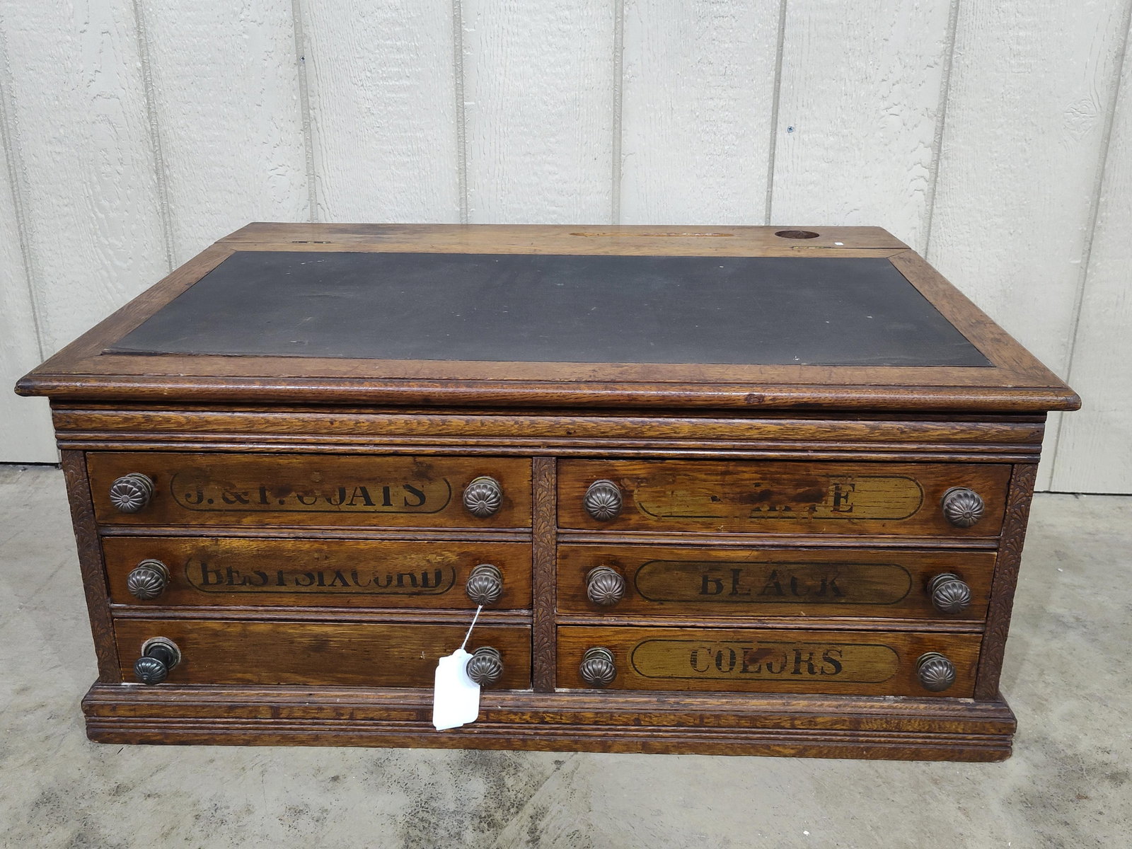J.& P. Coats Country Store 6drw Spool Cabinet (1 of 10)