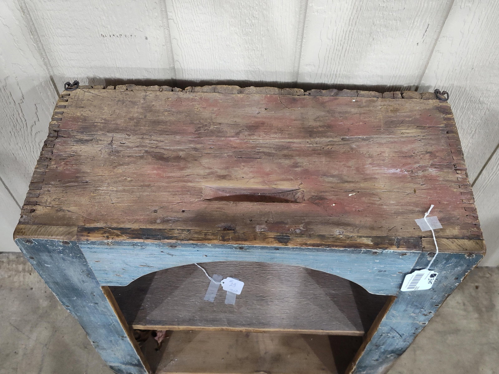Primitive Dovetailed Hanging Cabinet/Shelf - 5