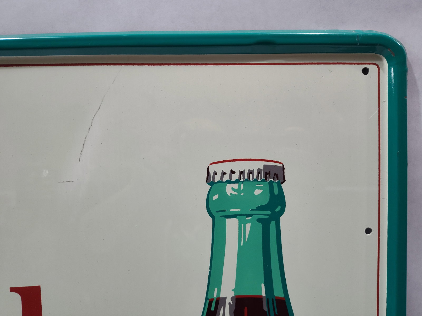 SST Coca-Cola self-framed sign - 2
