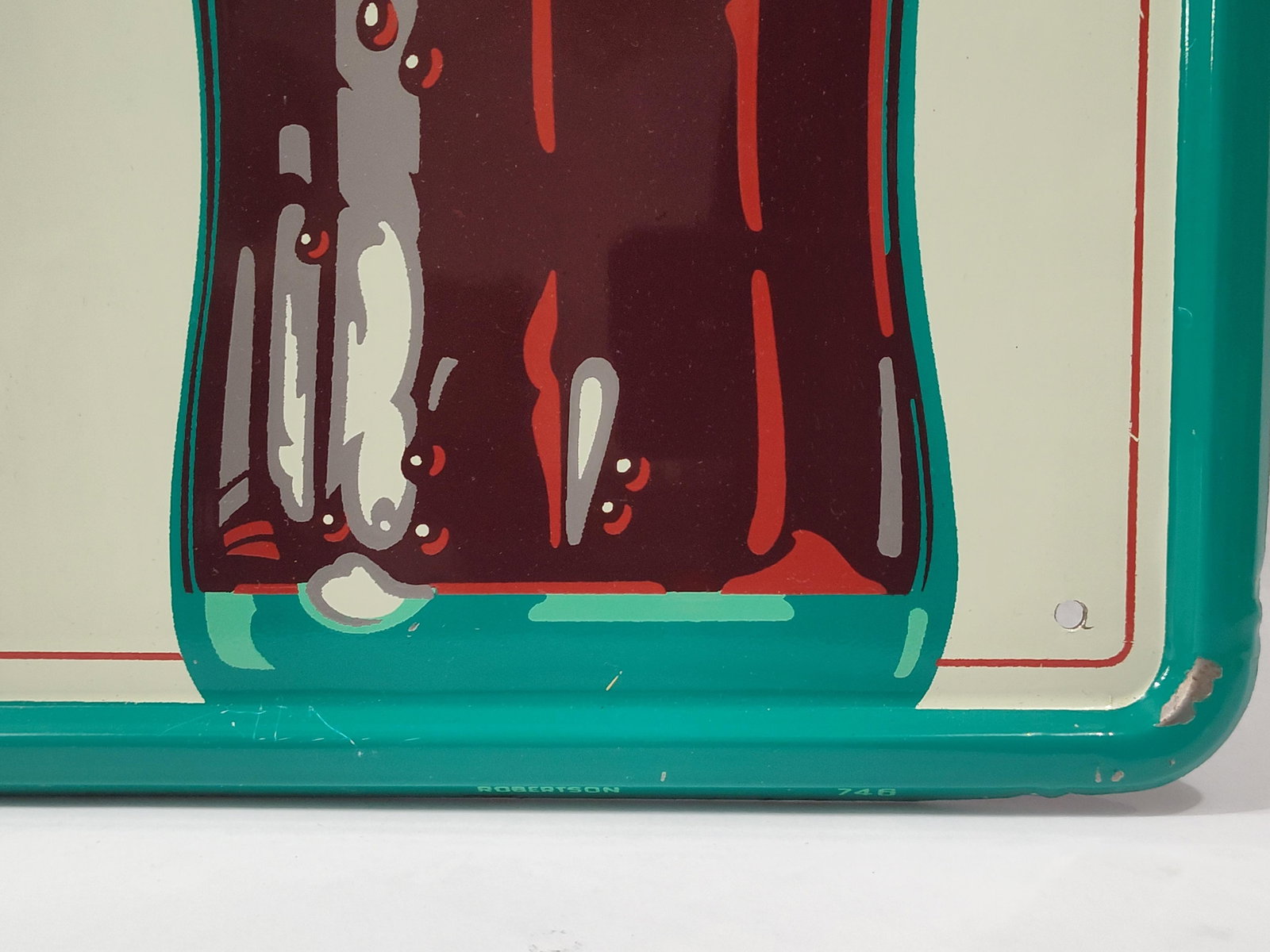 SST Coca-Cola self-framed sign - 4