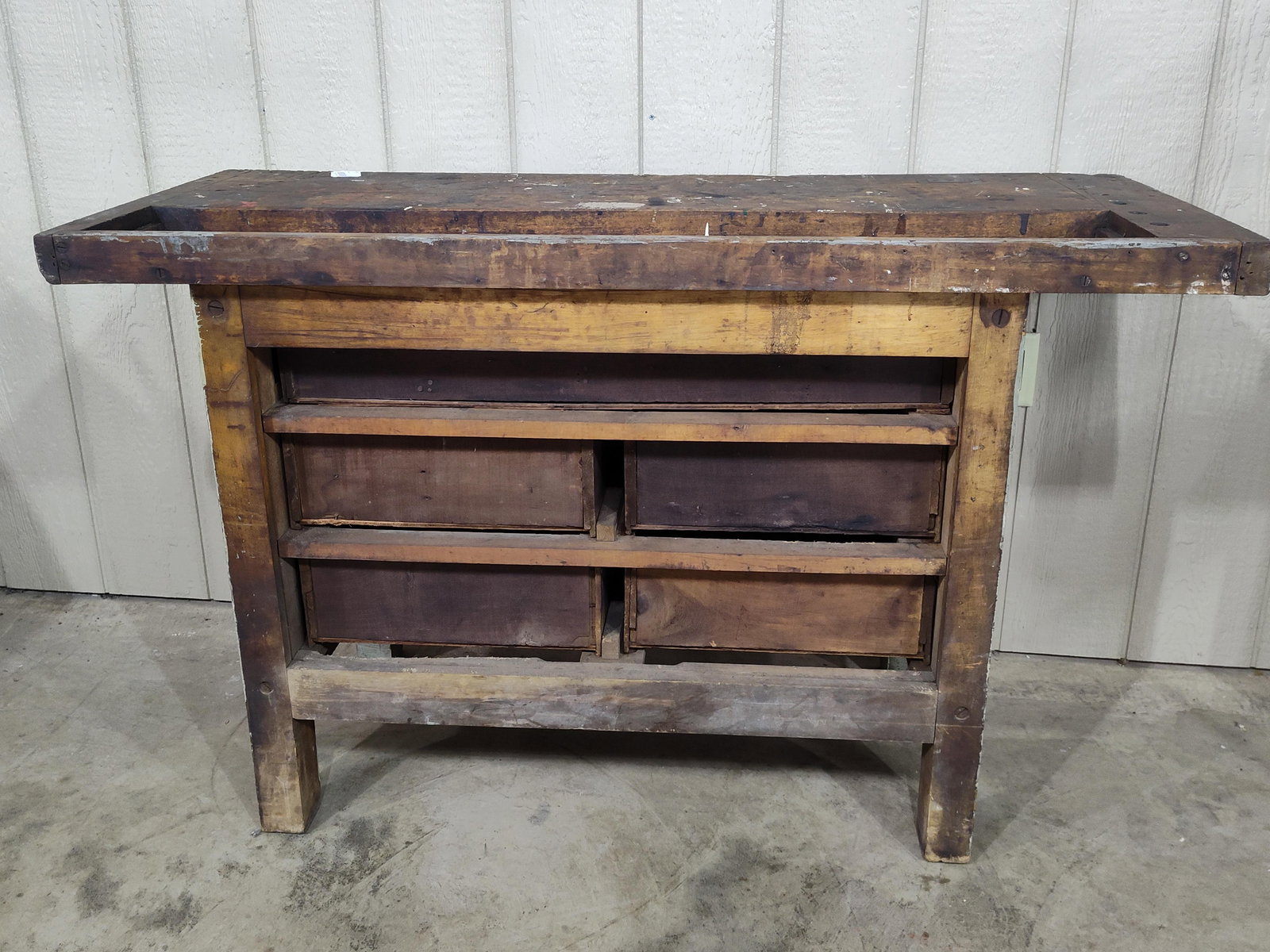 Great Painted 5-drw Workbench - 12