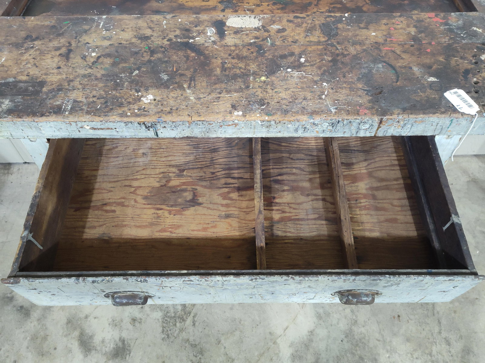 Great Painted 5-drw Workbench - 8