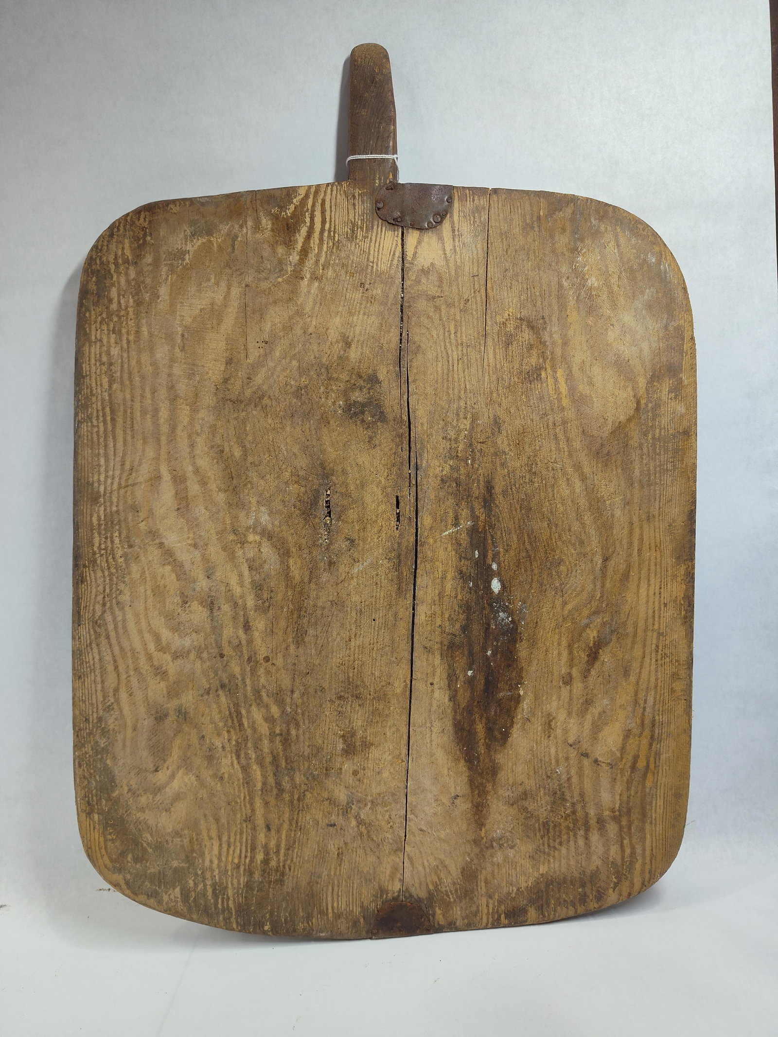 Extra Large Primitive Turkish Handled Bread Board - 3